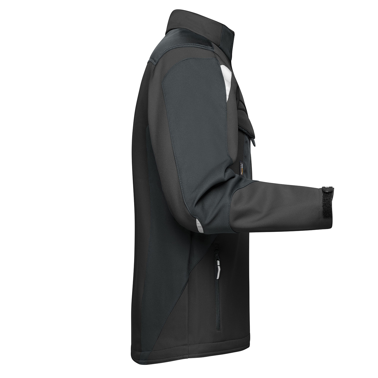 Workwear Softshell-Jacke Strong, black/black