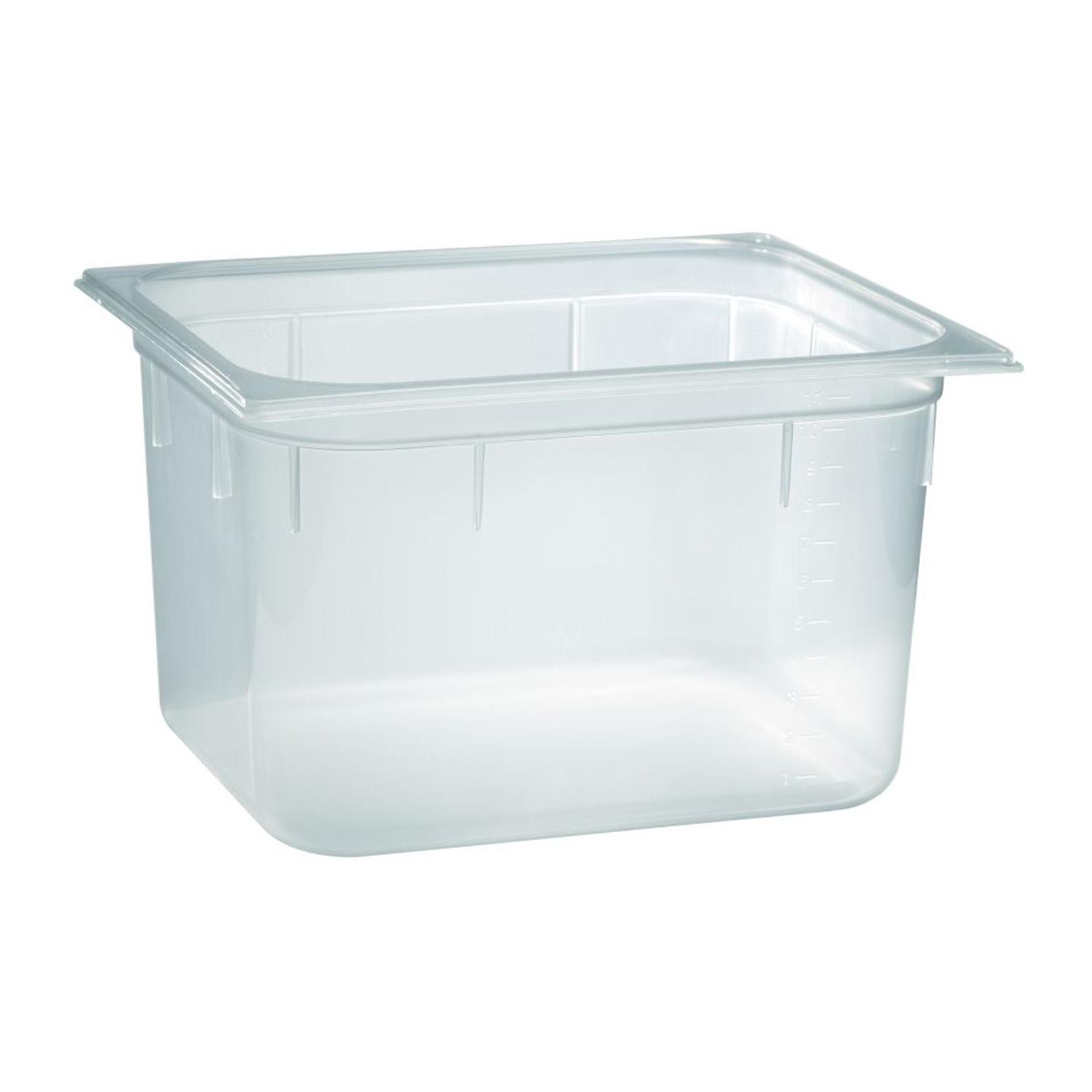 GN 1/9 Behälter 17,6 x 10,8 cm, Tiefe: 65 mm Polypropylen, 0,6 Liter 