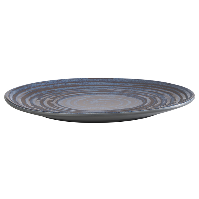 Teller -LOOPS- Ø 22 cm, H: 2 cm Melamin 