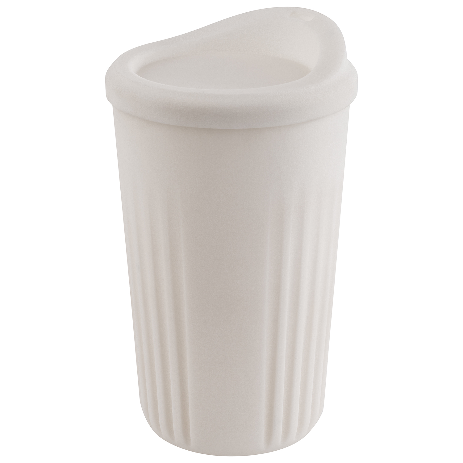 Deckel -TO GO- Ø 8,5 cm, H: 2,5 cm, weiß           