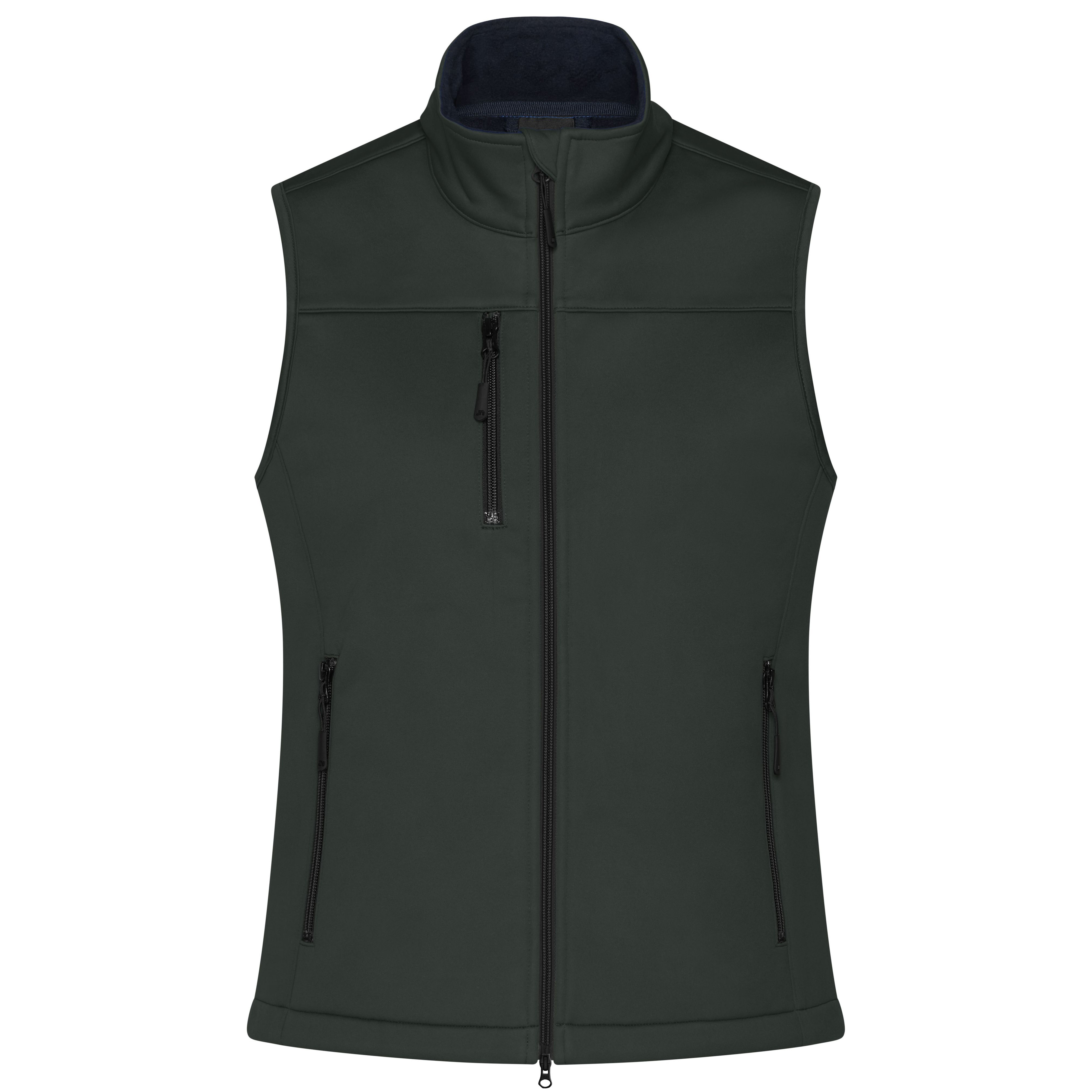 Damen-Softshellweste aus recyceltem Polyester, graphite