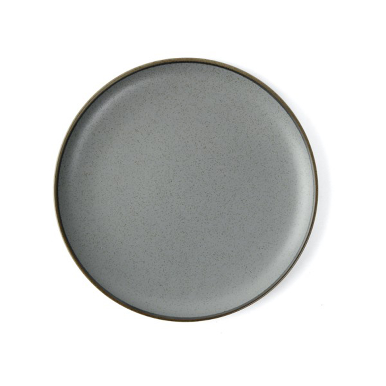 Teller flach rund  21,0 cm, Granito