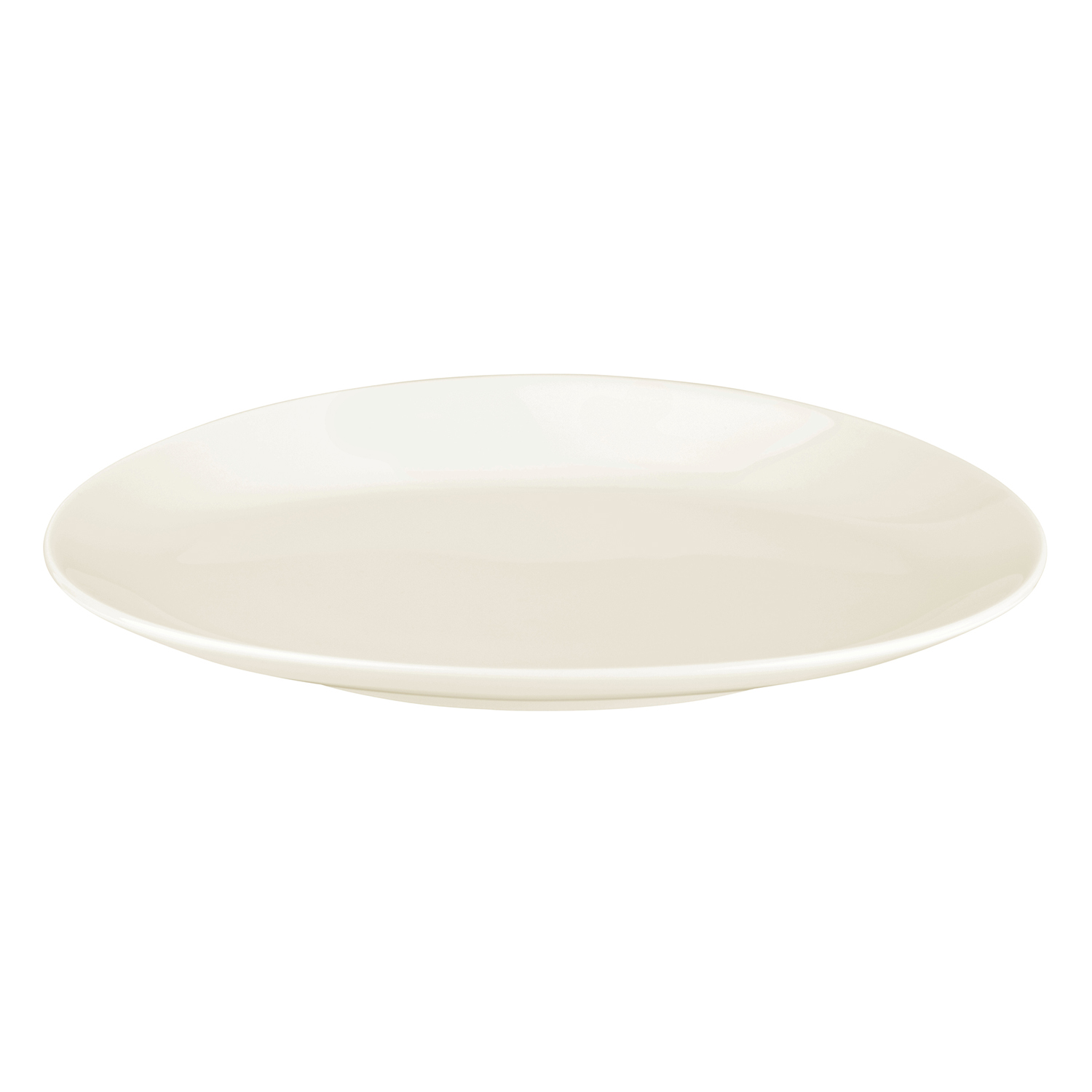 Teller flach 24,0 cm, Maxim creme Organic