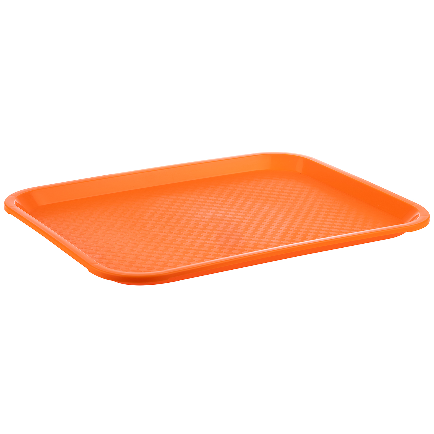 Fast Food-Tablett, orange, 35 x 27 cm, H: 2 cm                  