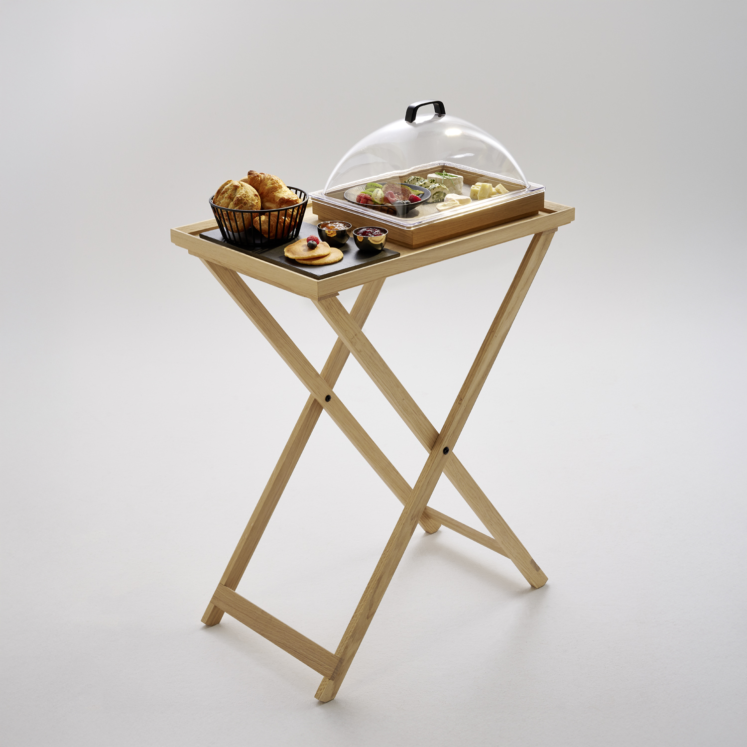 Serviertablett VALO 60 x 40 cm, Eichenholz geölt