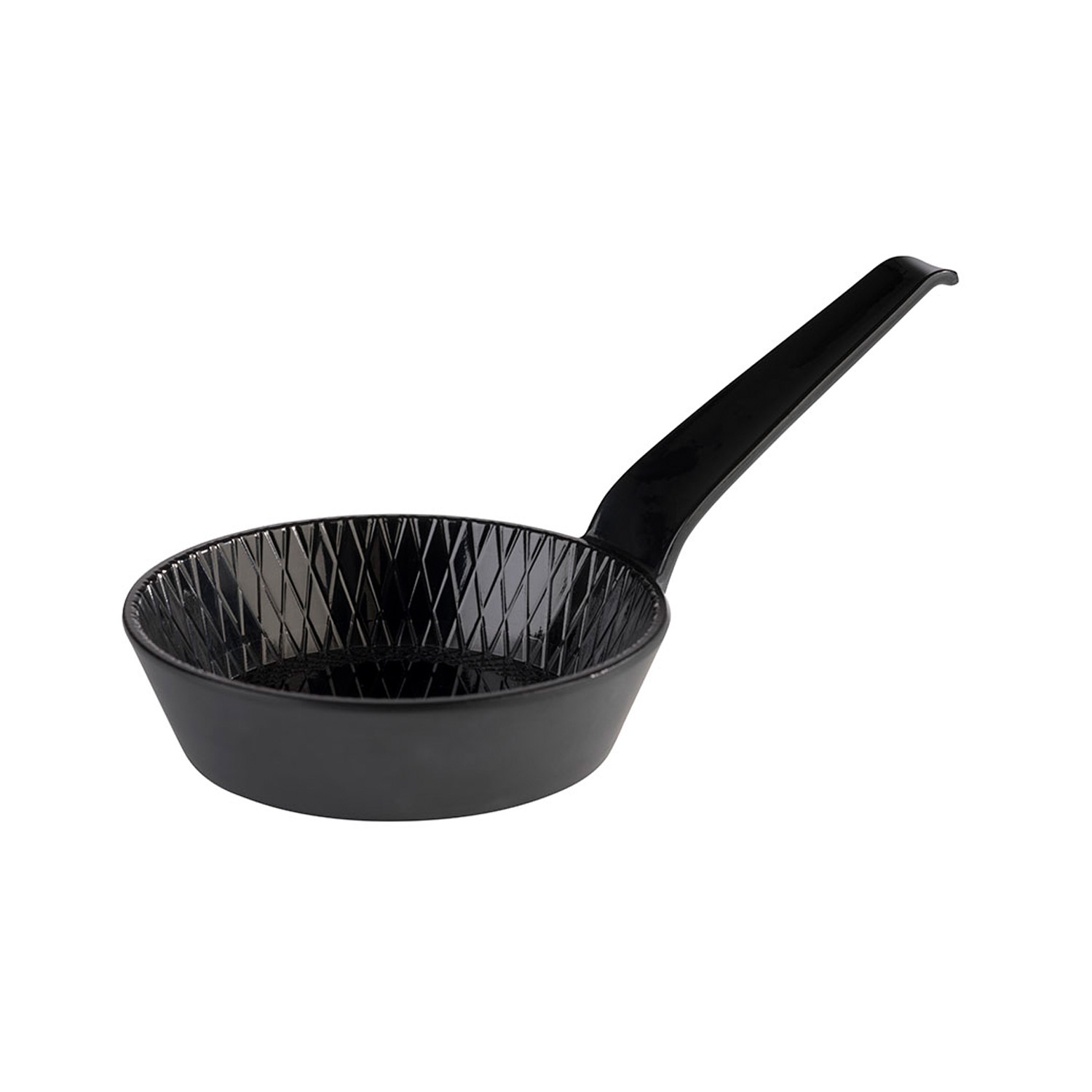 Schale -MINI- Ø 8,5 cm, H: 2,5 cm Melamin, schwarz, 0,07 Liter 