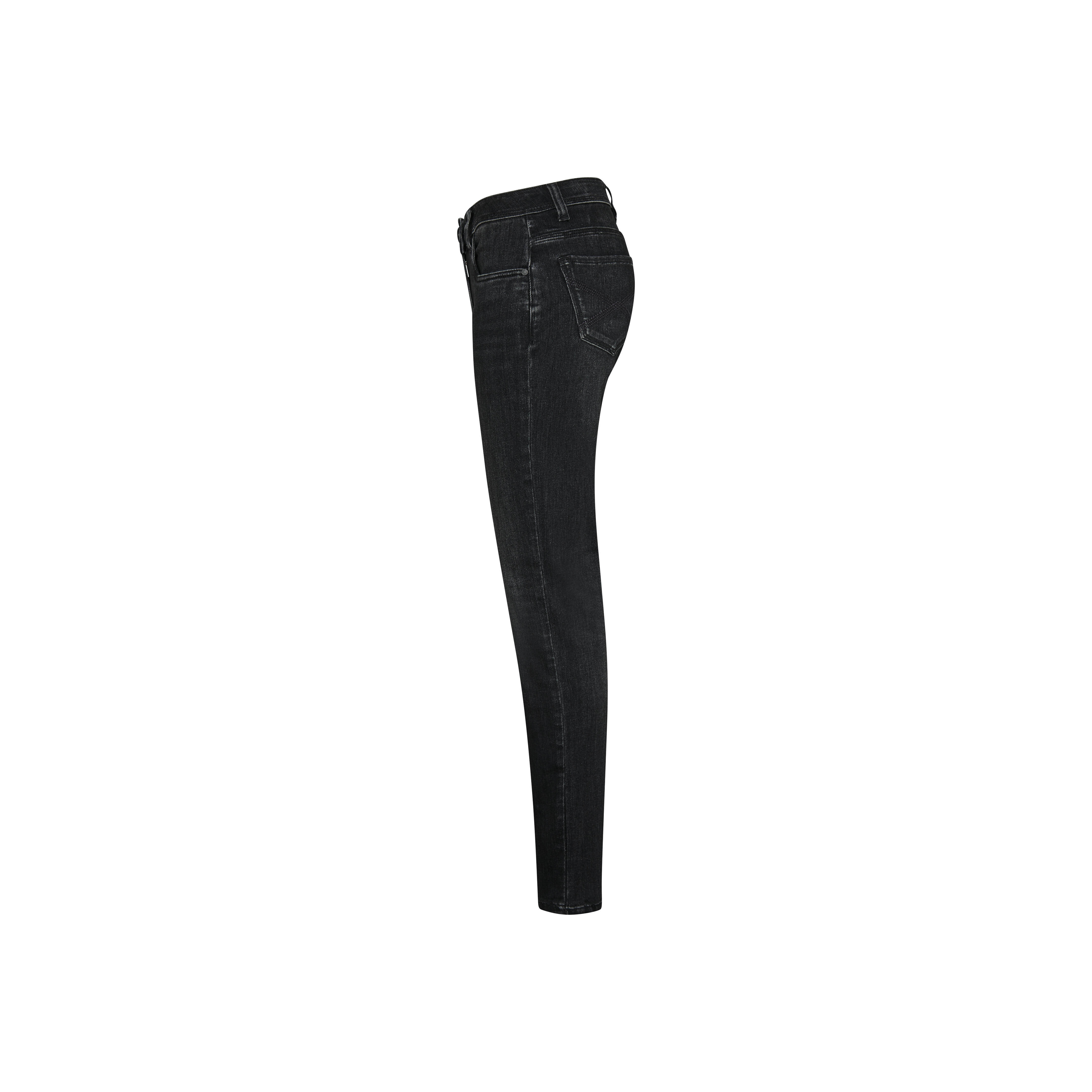 Damenhose 5-Pocket-Jeans x-stretch ECO, schwarz