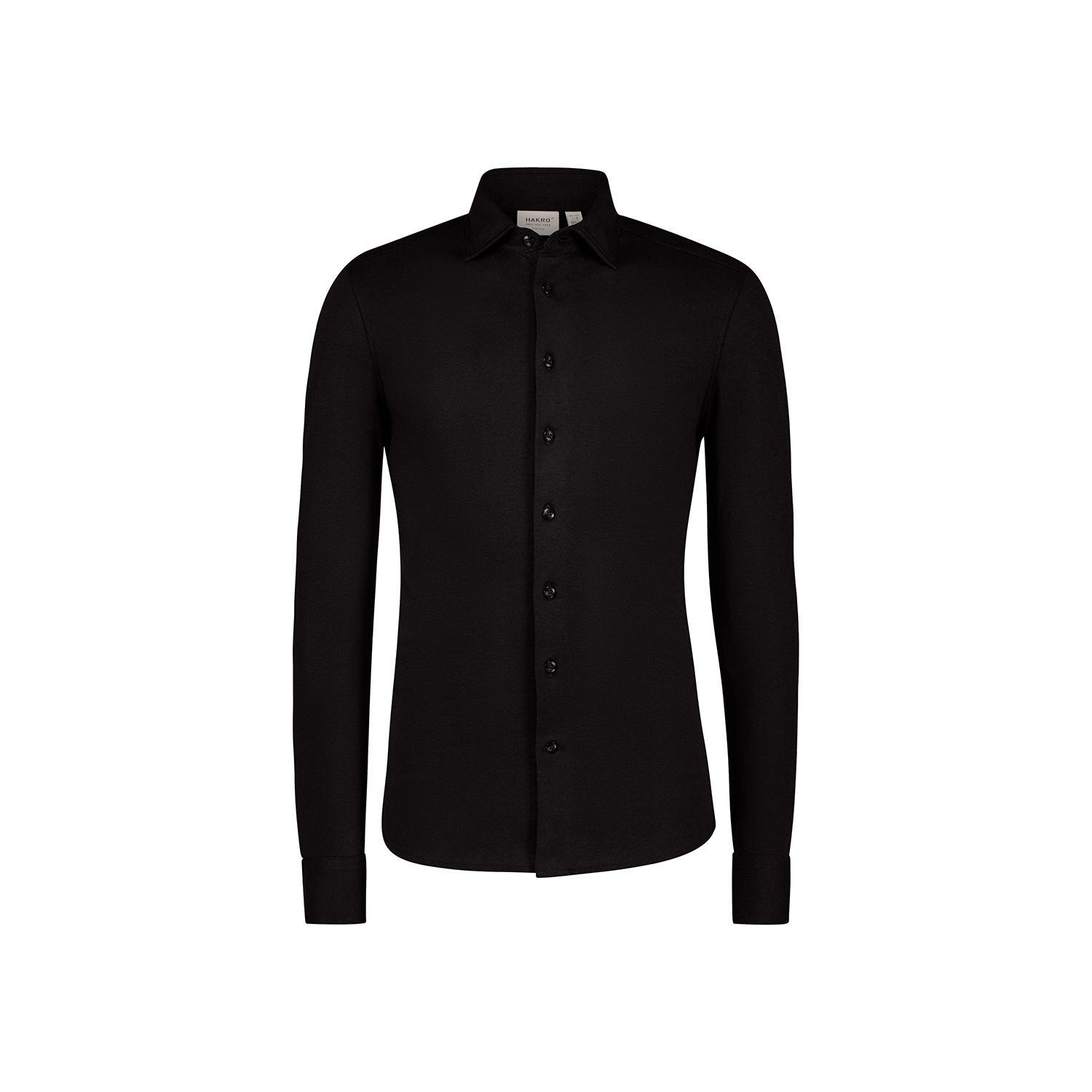 Herrenhemd Cotton Tec, schwarz