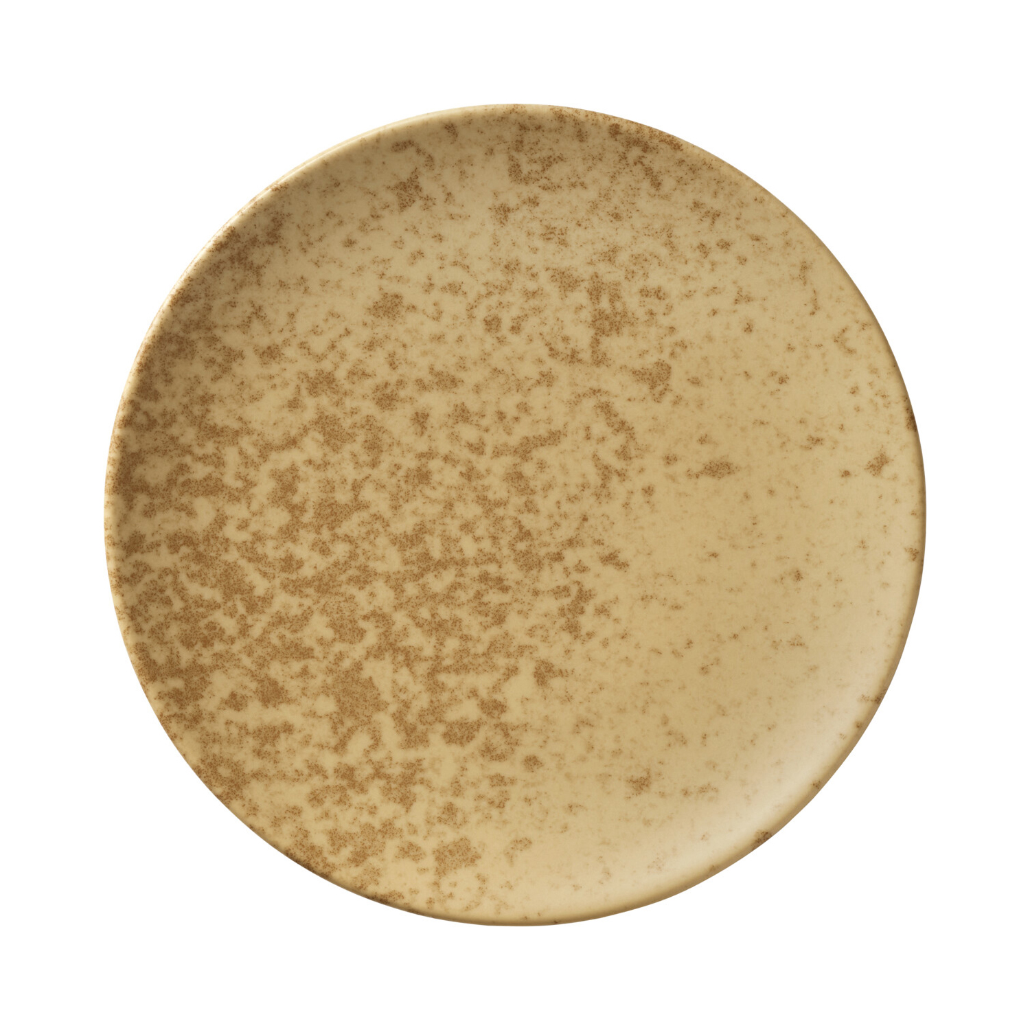 Coup Teller flach rund 28,0 cm, Sandstone Dark Yellow