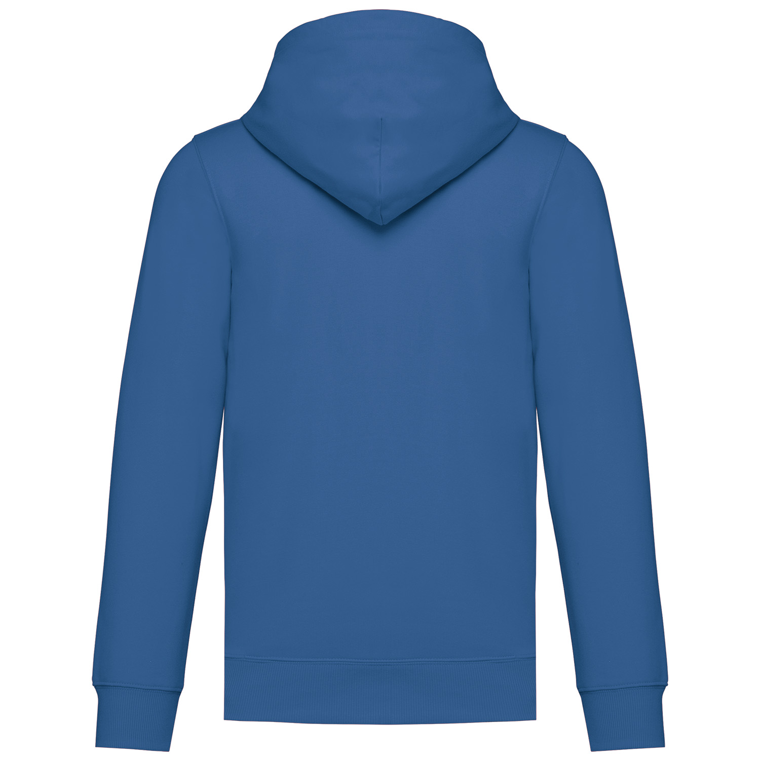 Unisex-Sweatjacke mit Kapuze, royalblau