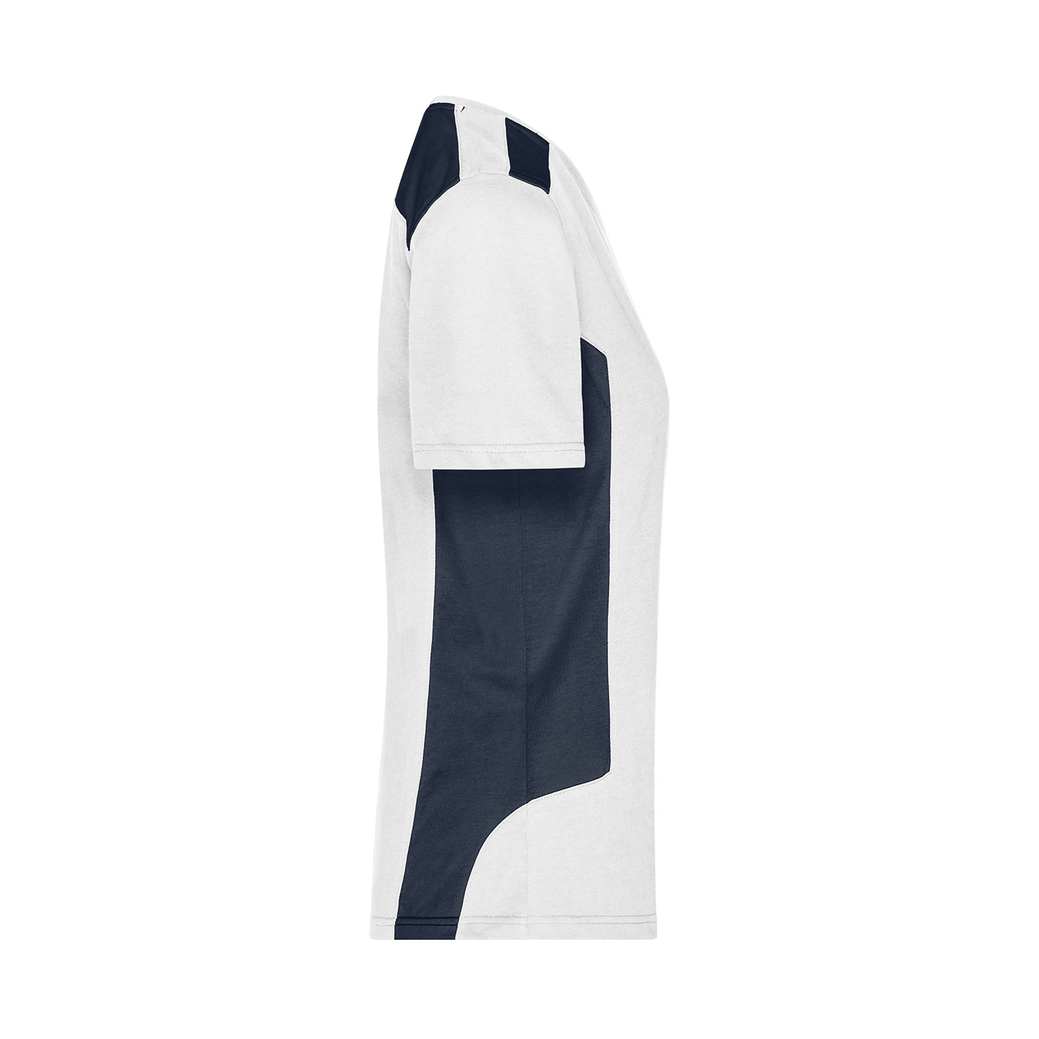 Workwear Damen-T-Shirt Strong, white/black