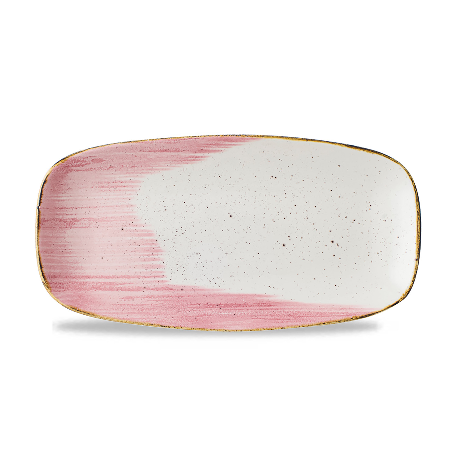 Chefs Oblong Platte No. 3, 29,8 x 15,3 cm, Stonecast Accents Petal Pink