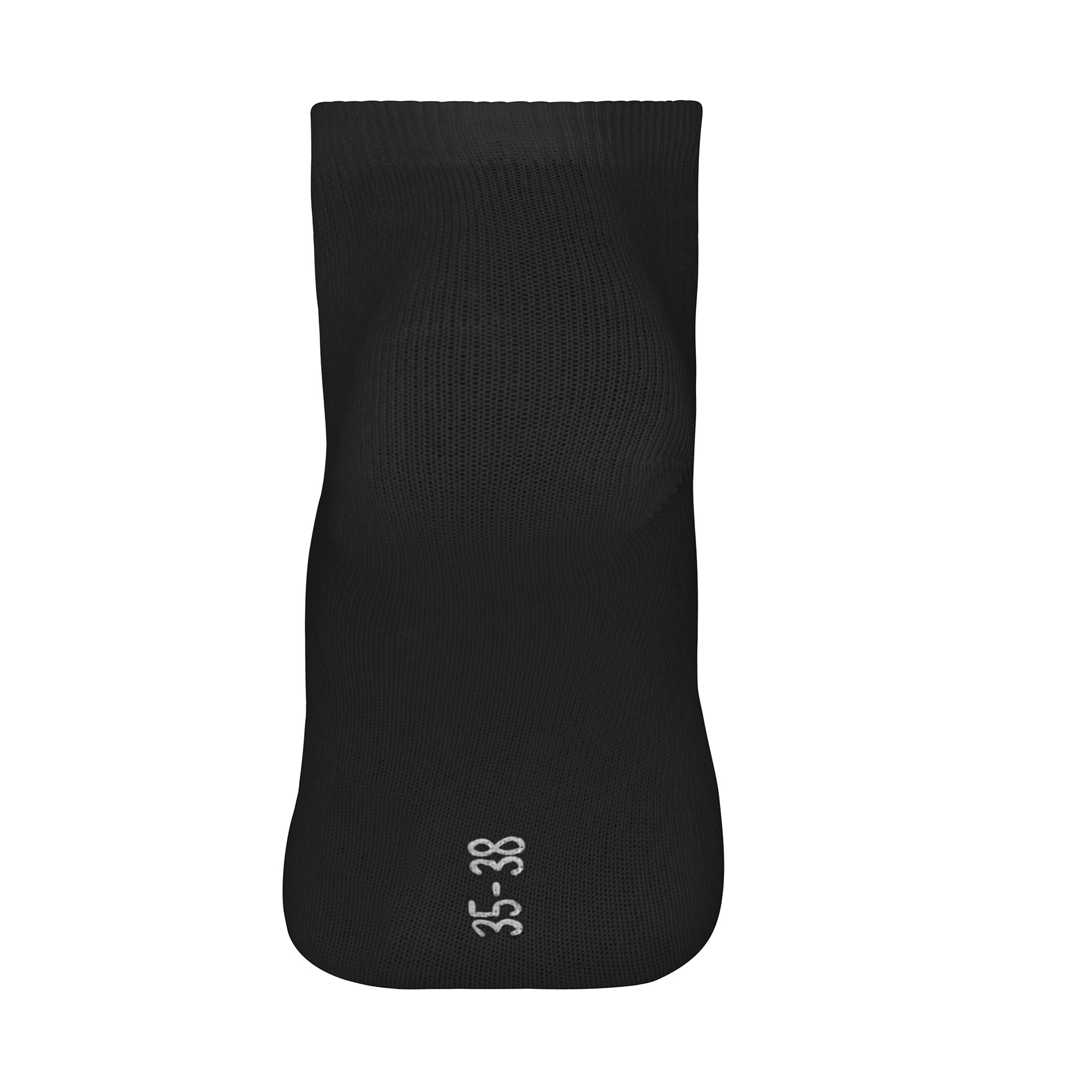 Sneaker-Socken, schwarz