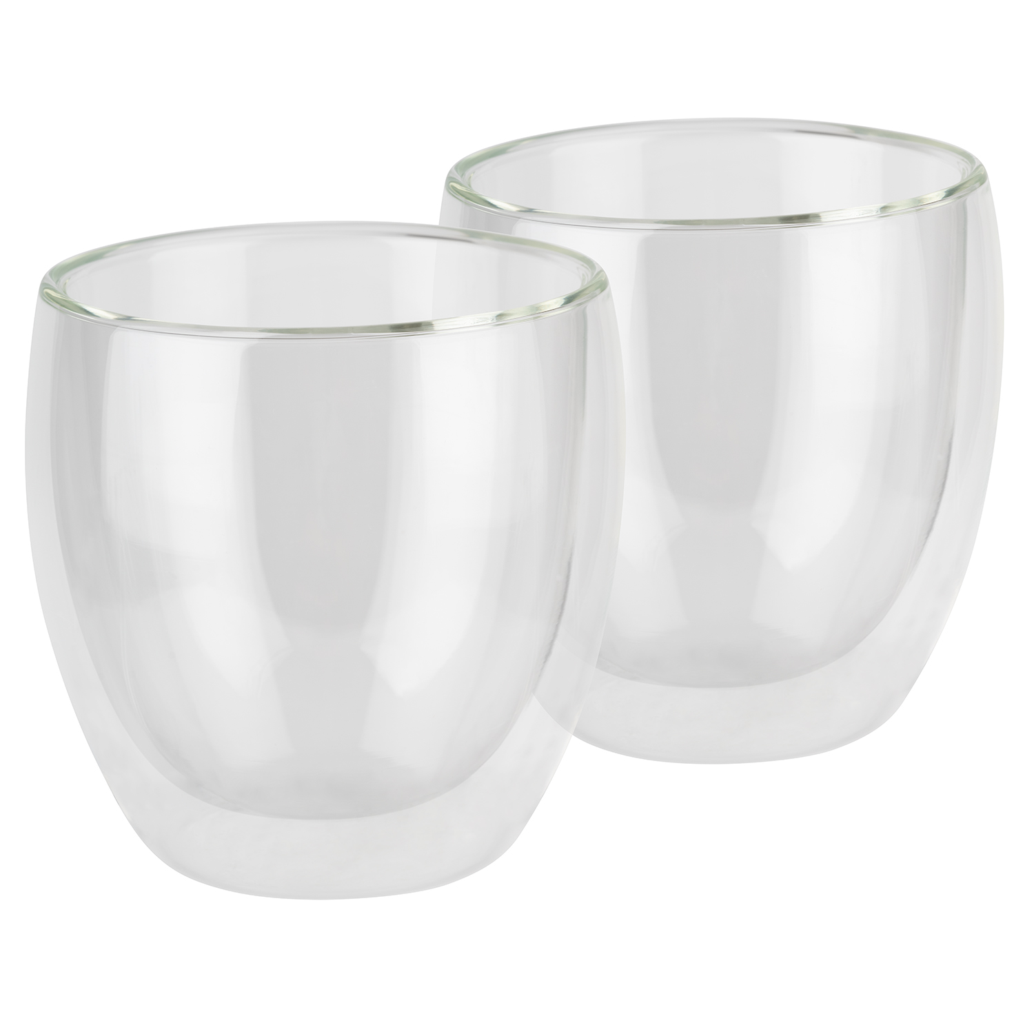Gläser 2er Set TWINZ ø 8,5 cm, H: 8,5 cm, 230 ml, doppelwandig