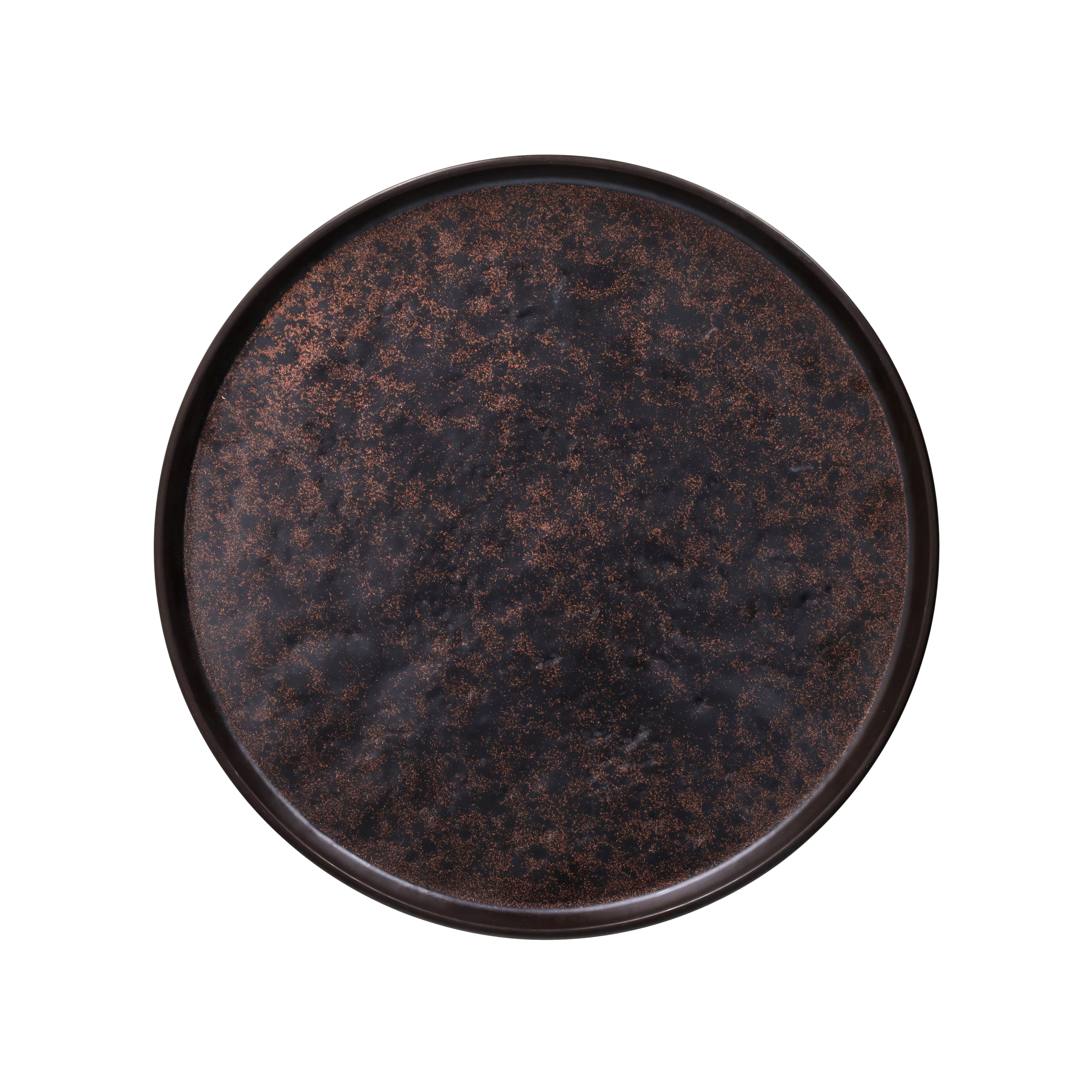Plate 27cm, Melamin, Corten