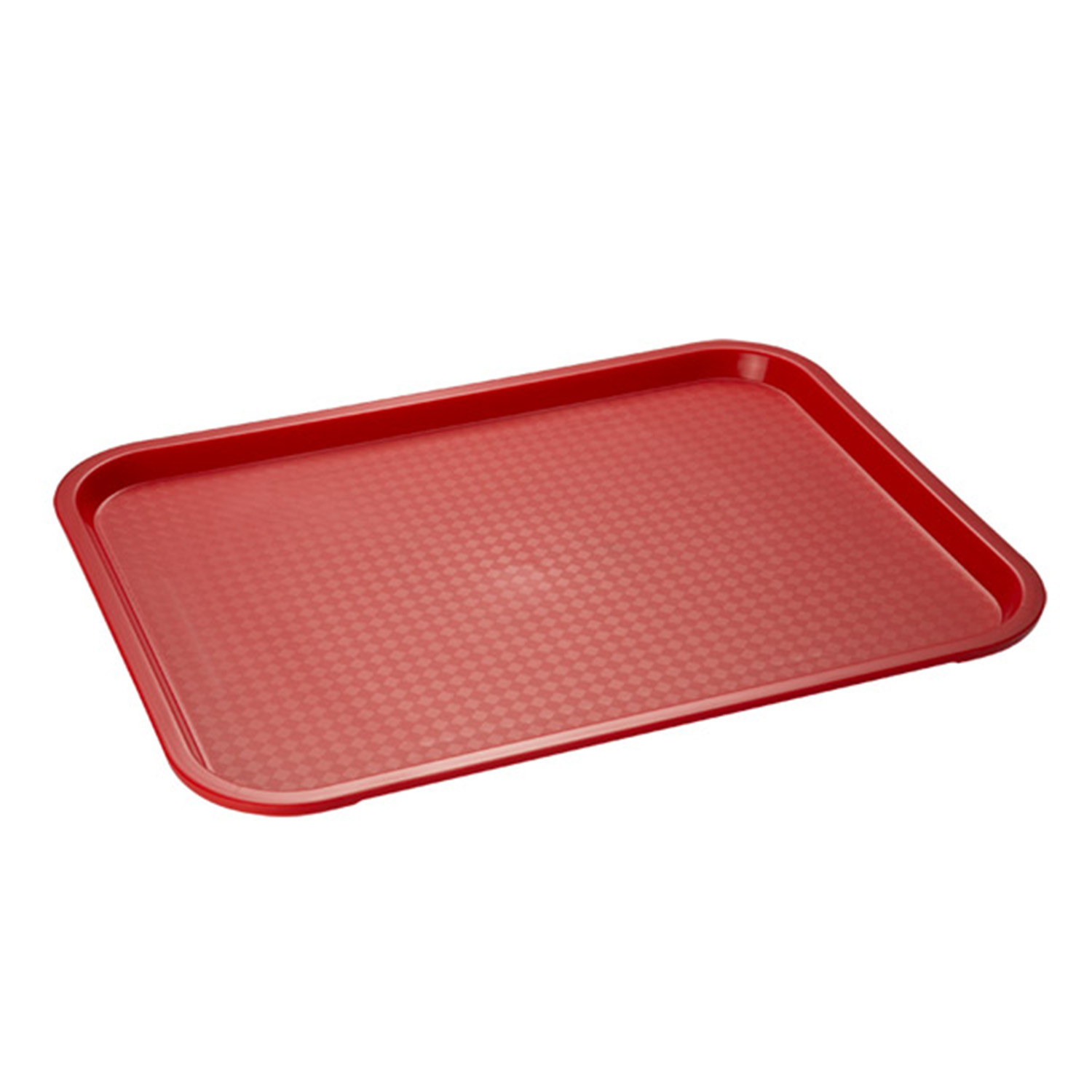 Tablett Fast Food 35 x 27 cm, rot 