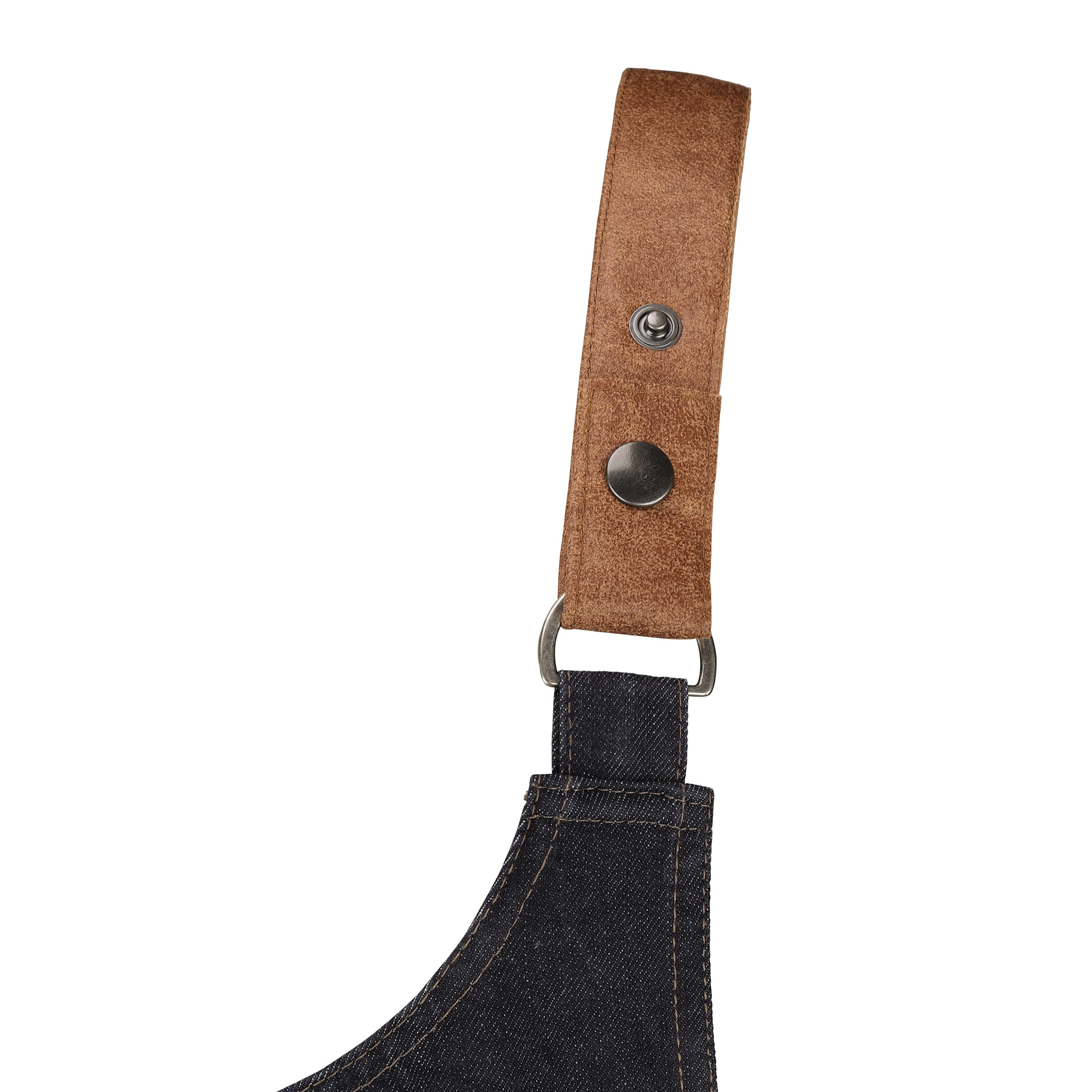 Latzschürze Forene Cross, L: 90 cm, B: 75 cm, blue denim