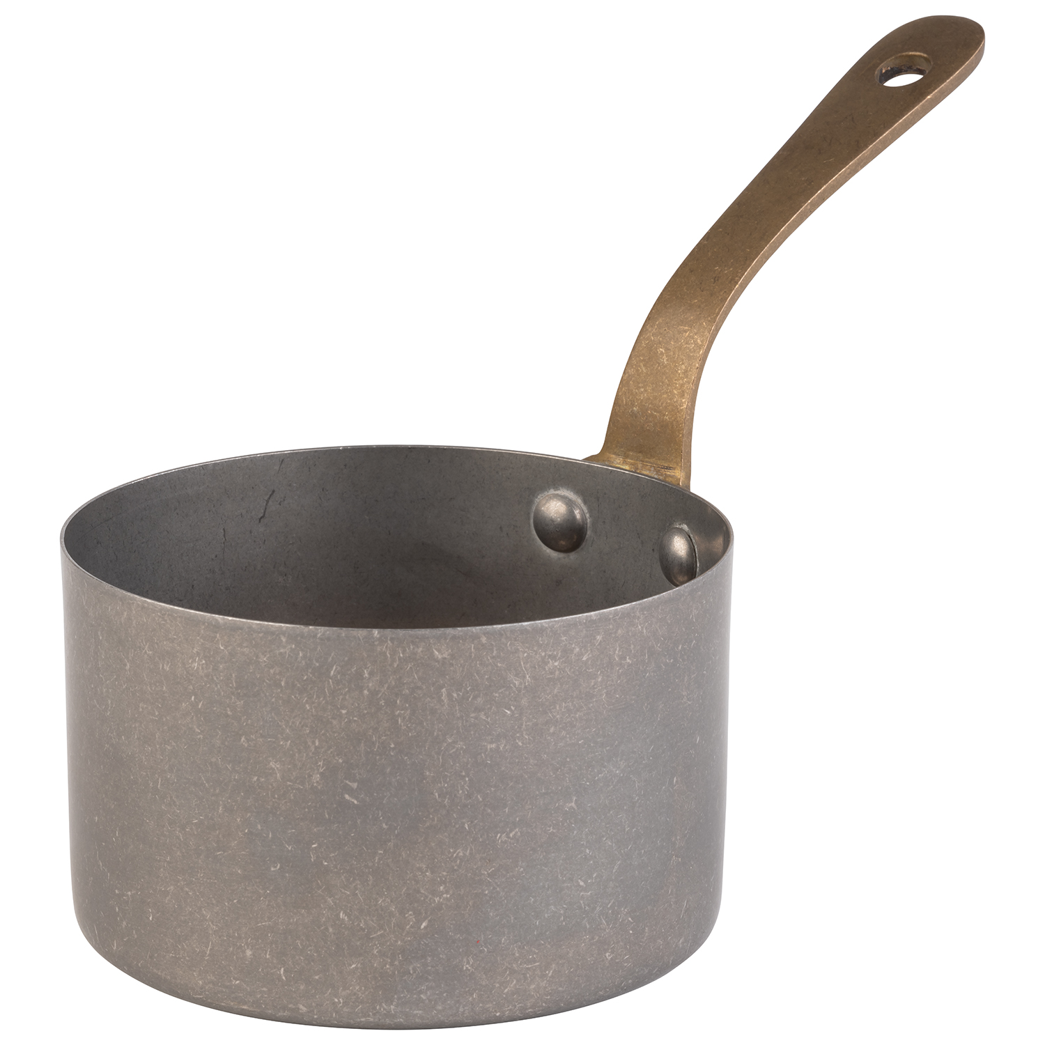 Stielkasserolle / Serviertopf -SNACKHOLDER- ø 9,5 cm H: 5,5 cm