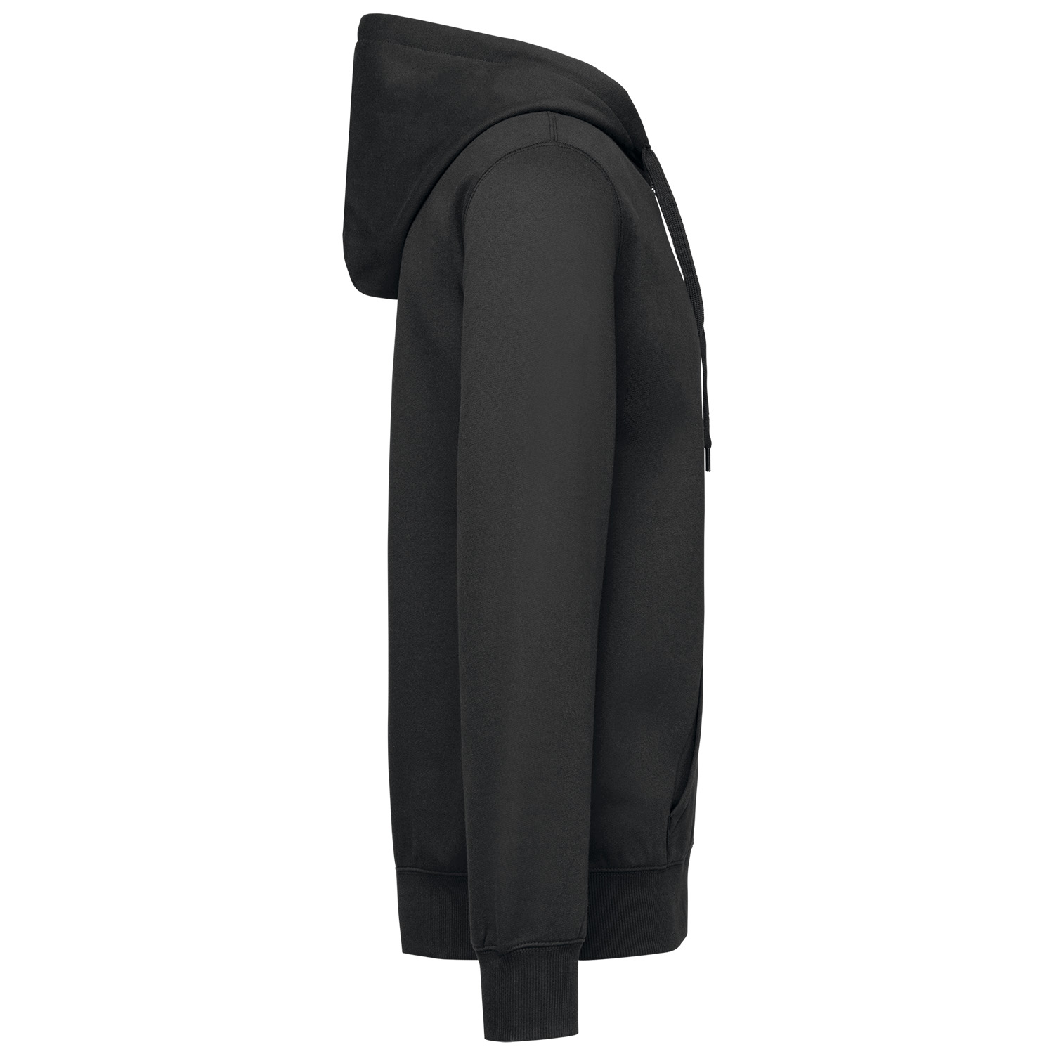 Unisex-Sweatshirt mit Kapuze, dunkelgrau