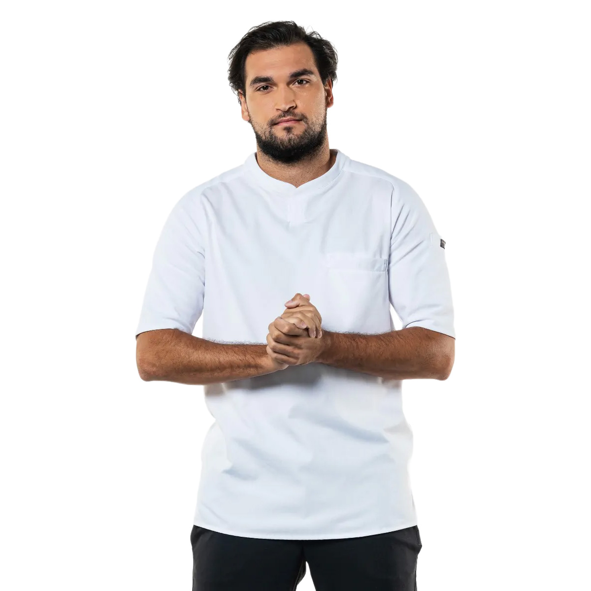 T-Shirt Valente Chef Jacket weiß
