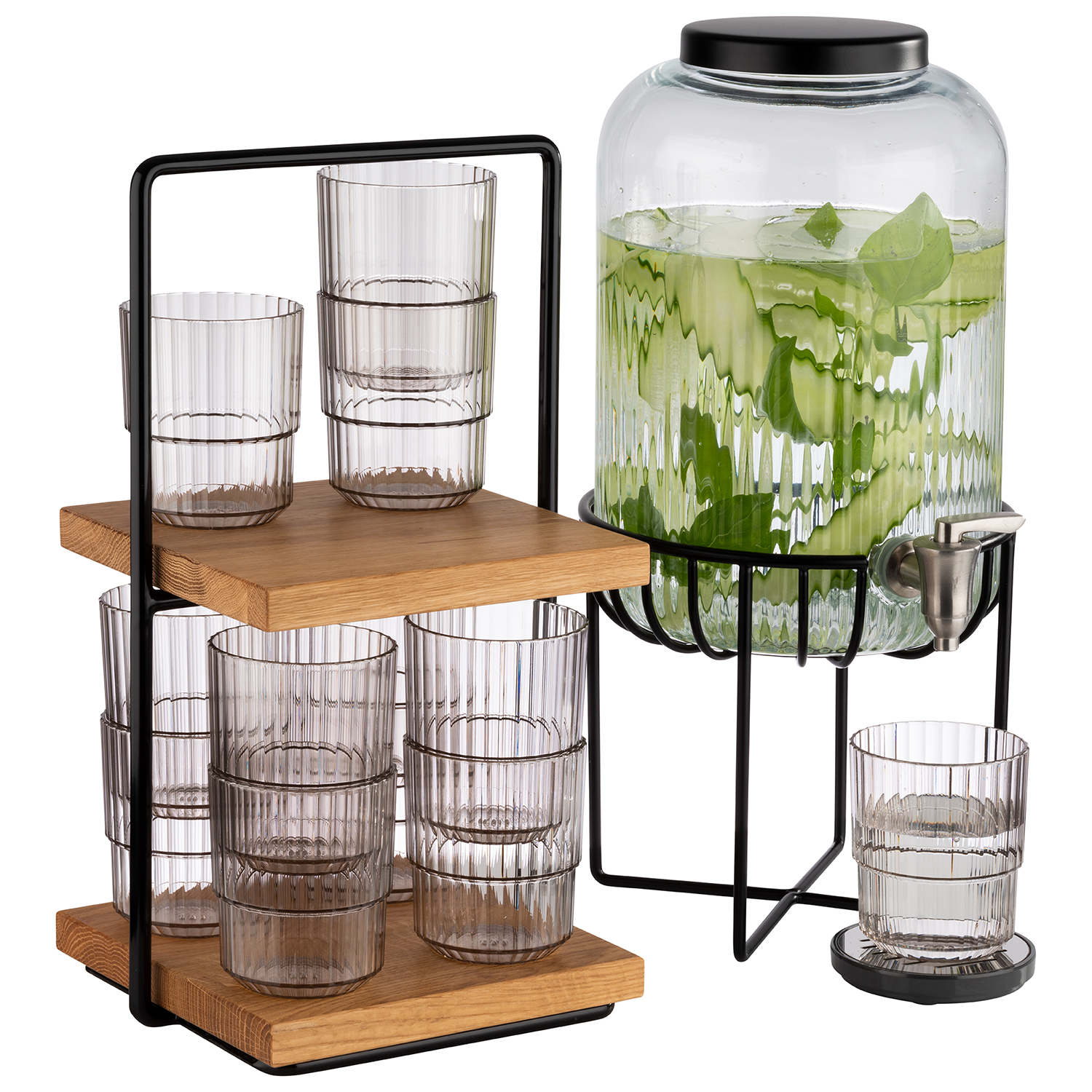 2-stufige Etagère PERFECTO SMALL 3 tlg. 2-stufige Etagère PERFECTO SMALL 3 tlg.