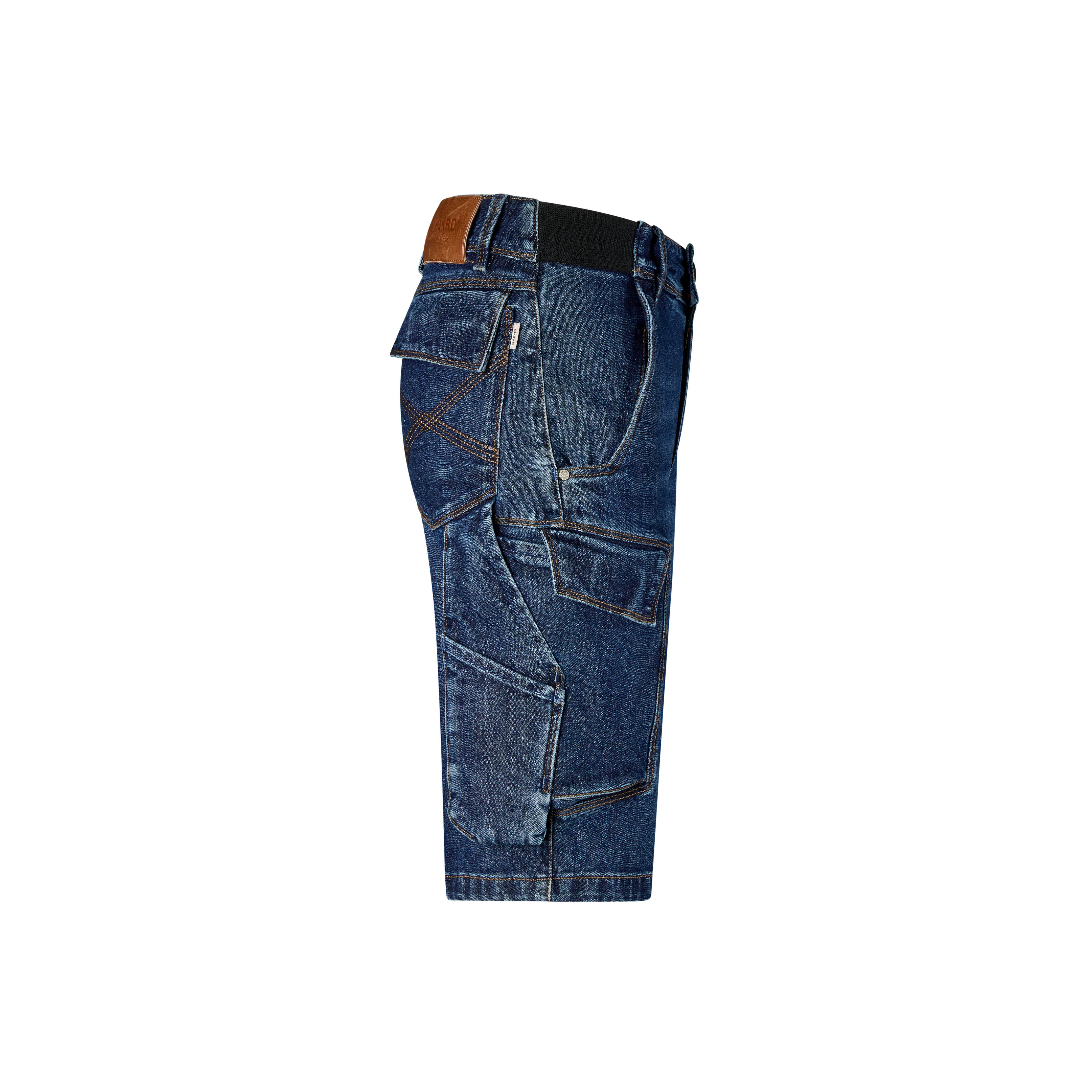 Worker-Jeansshorts Dyneema x-stretch ECO, indigo