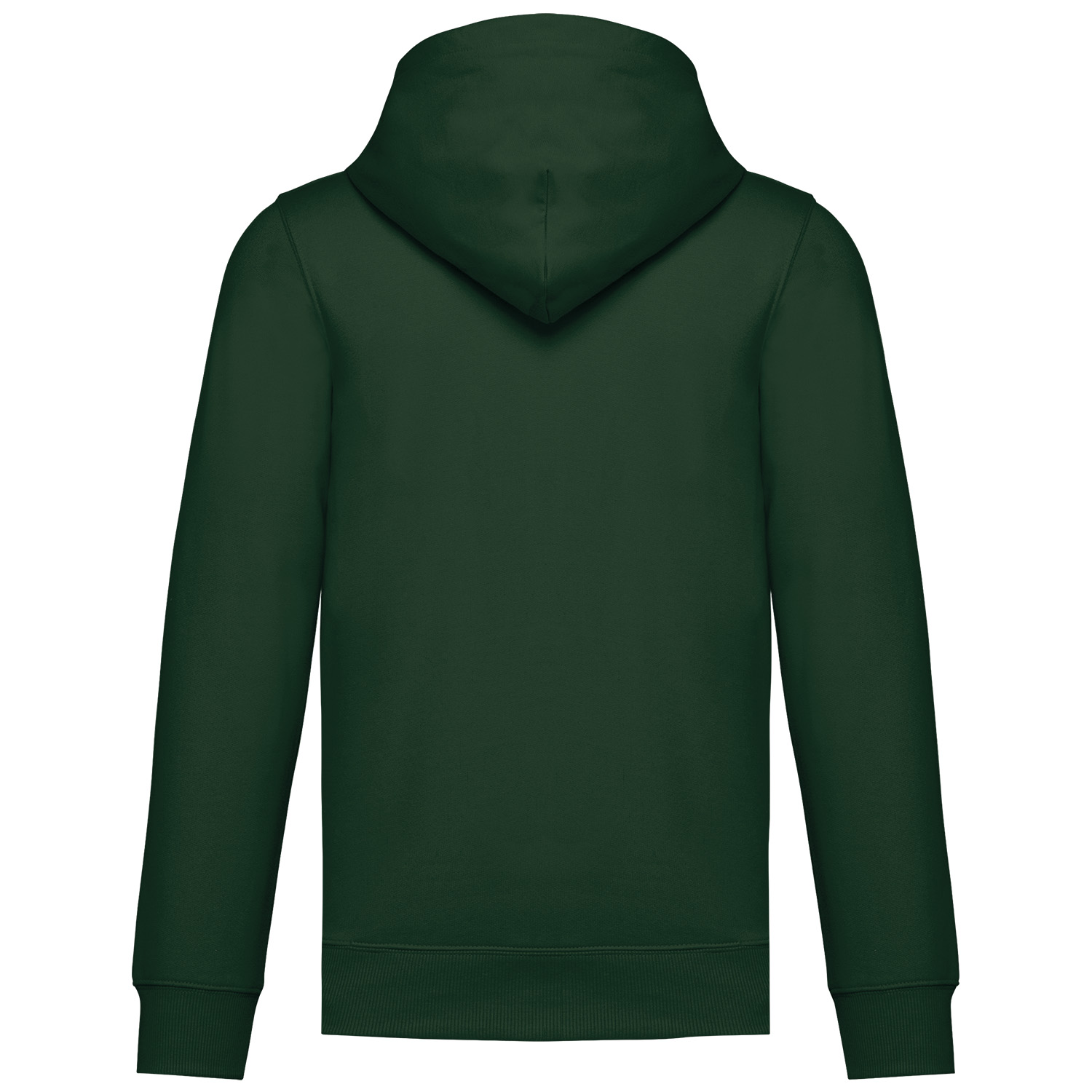 Unisex-Sweatshirt mit Kapuze, dunkelgrün