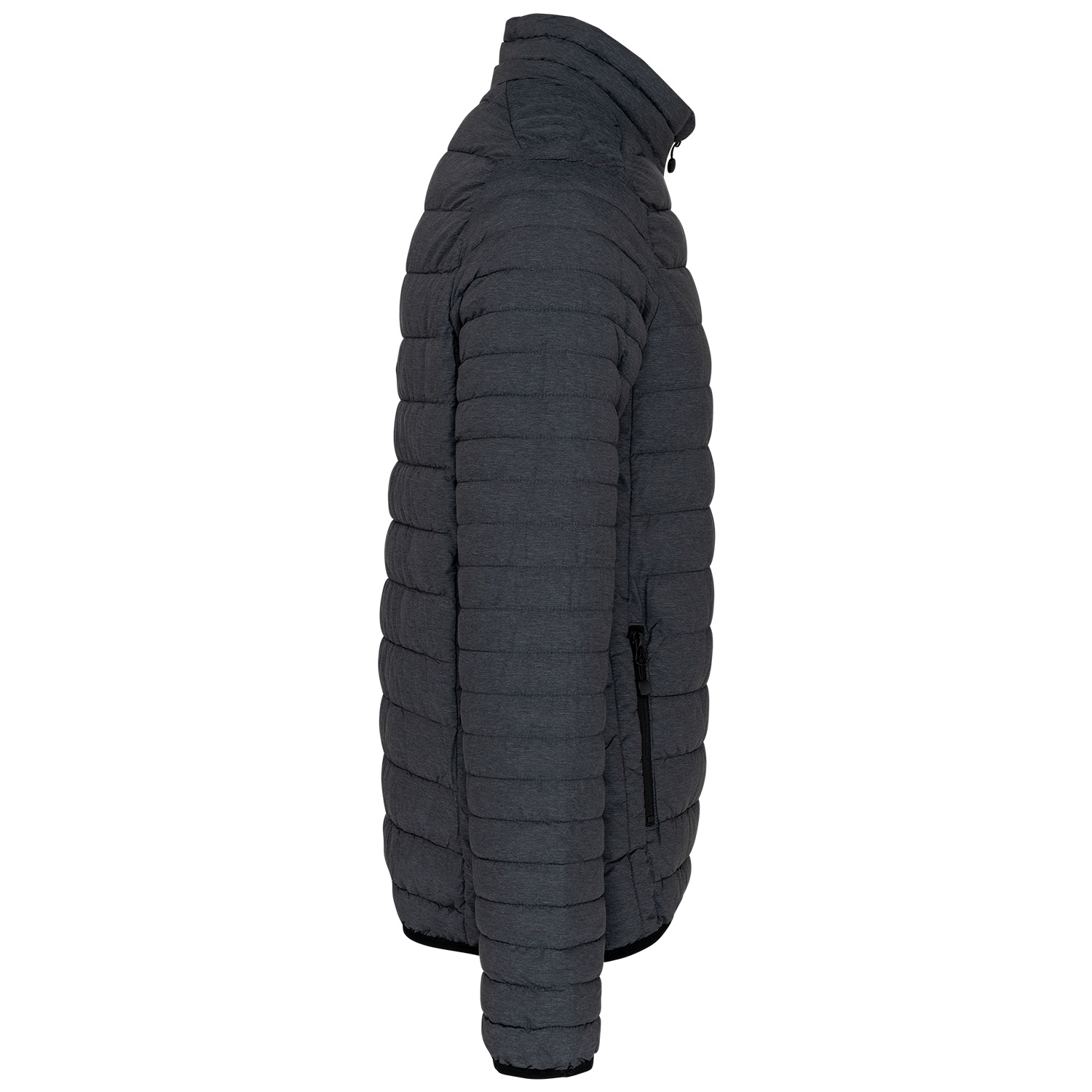 Leichte Herren-Steppjacke, dunkelgrau