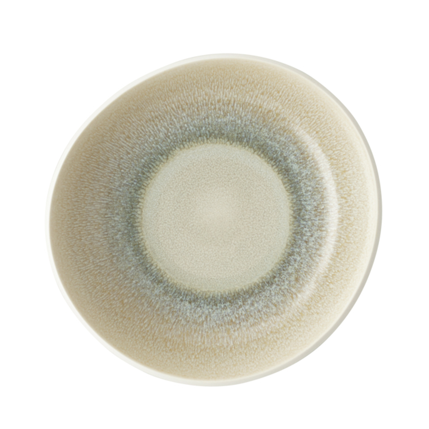 Teller tief 22 x 21 cm, Junto Stoneware Dune