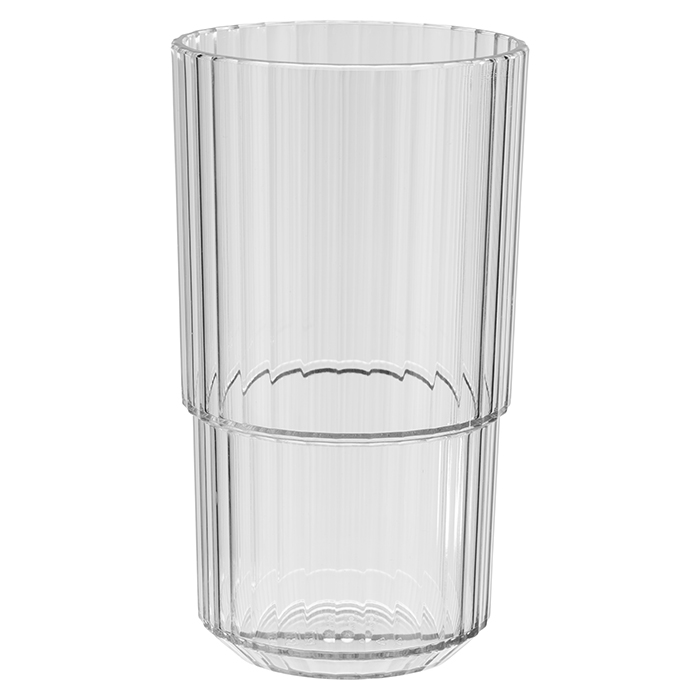 Trinkbecher -LINEA- Ø 8,5 cm, H: 15 cm, crystal clear                       