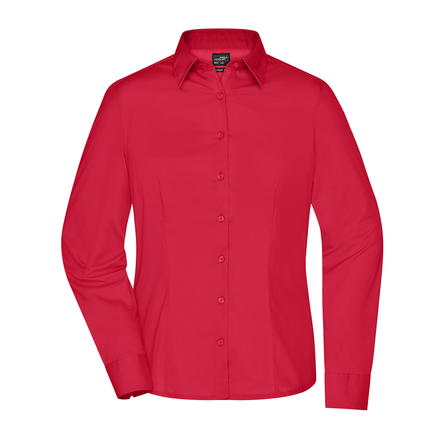 Damenbluse Lucia, 1/1 Arm, rot