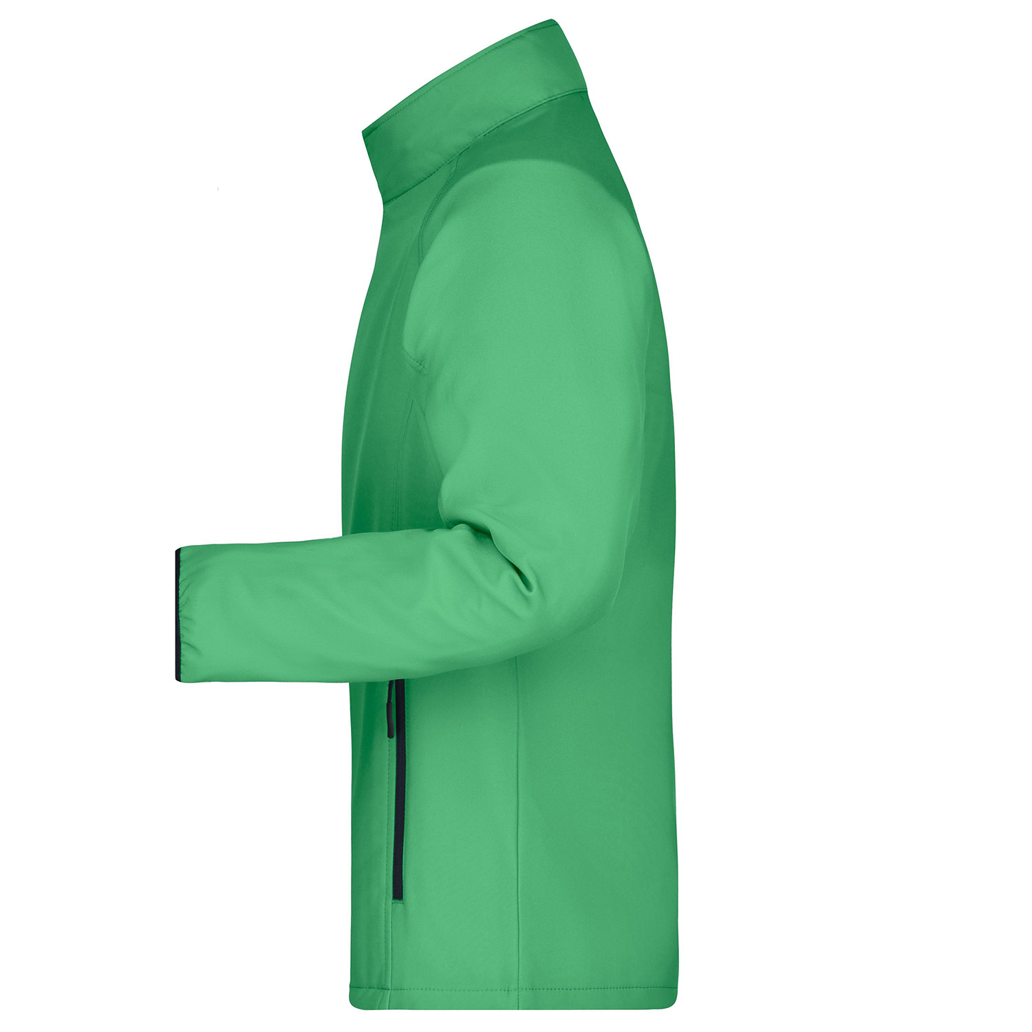 Herren-Softshelljacke, grün/marine