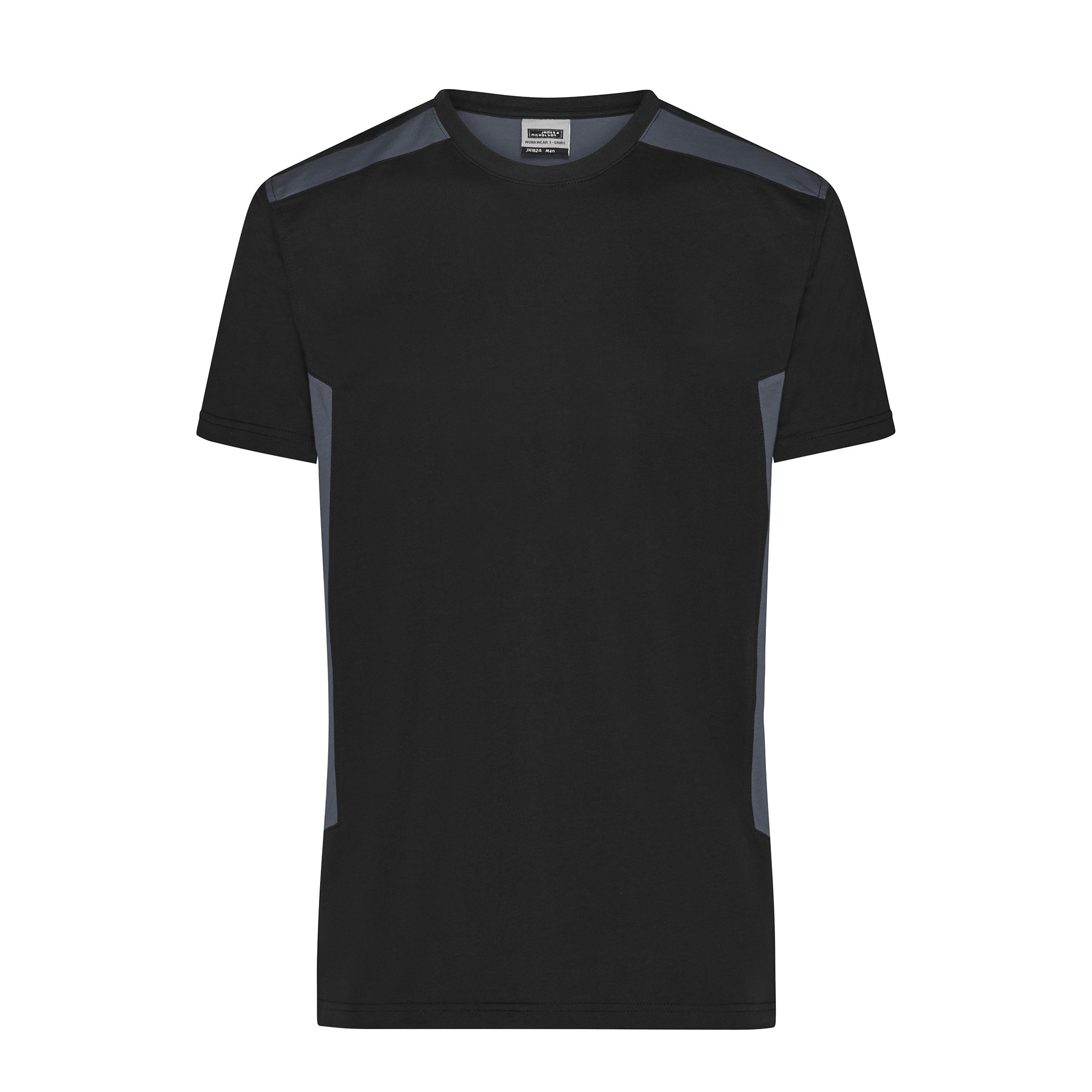 Workwear Unisex-T-Shirt Strong, black/carbon