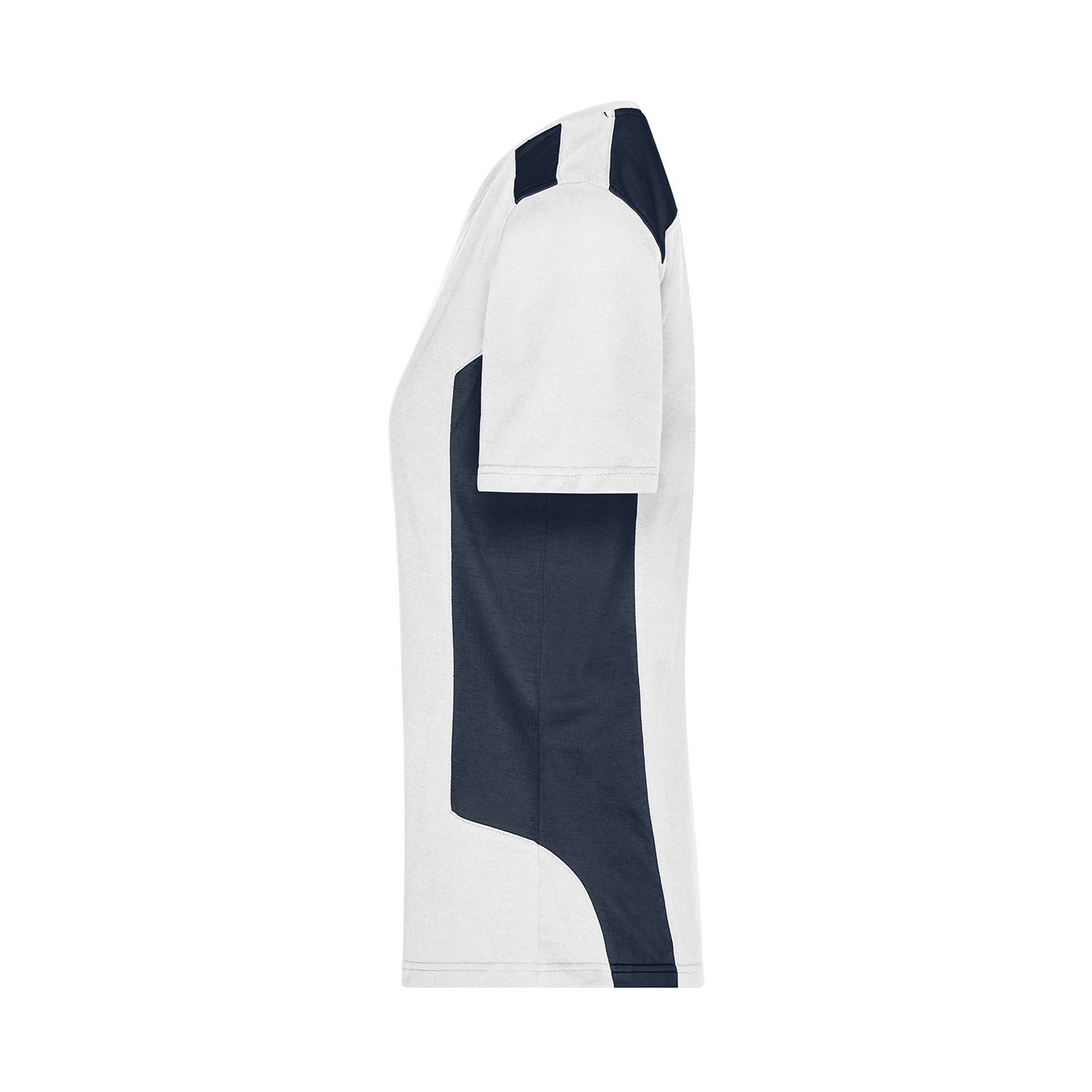 Workwear Damen-T-Shirt Strong, white/black