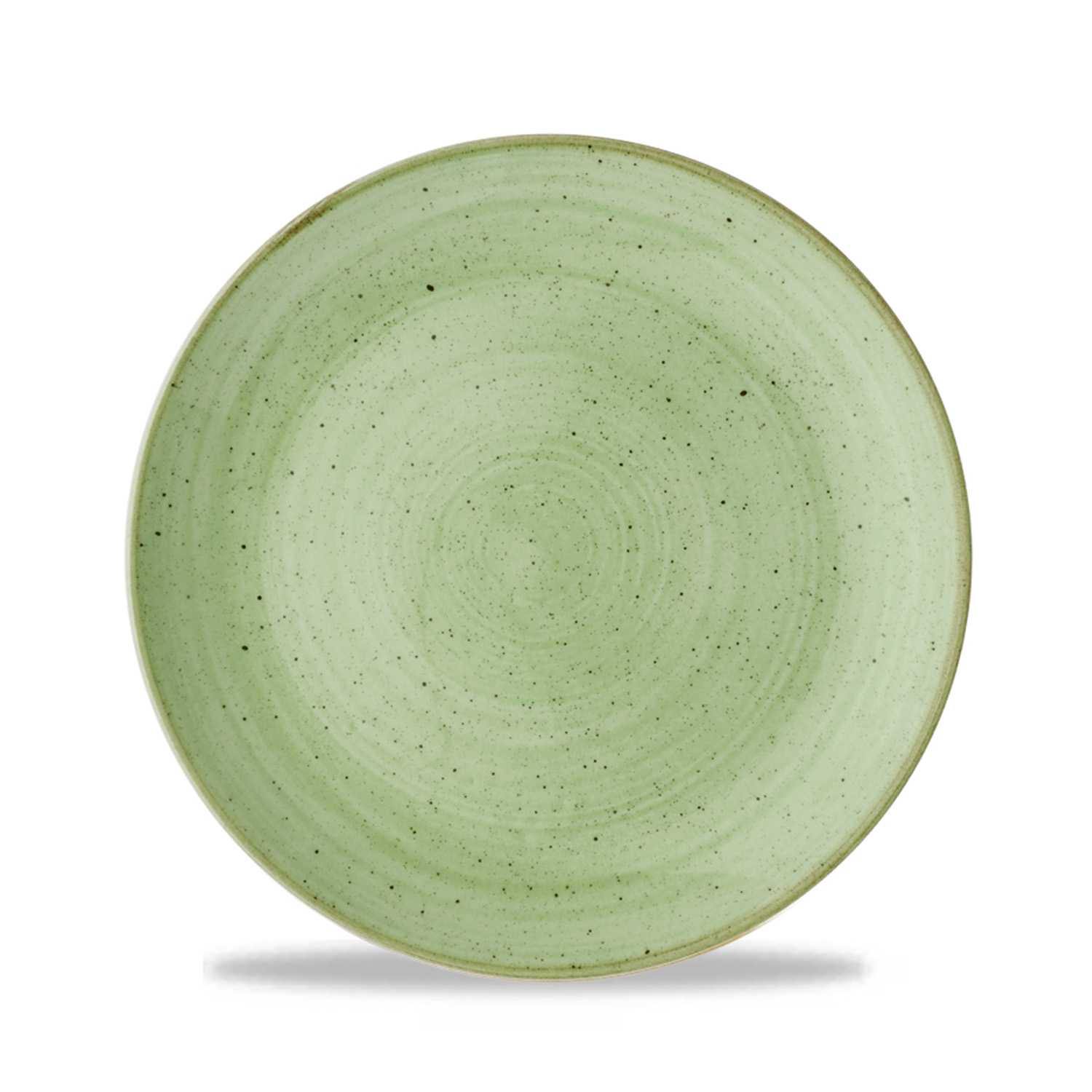 Coup Teller flach 21,7 cm, Stonecast Sage Green