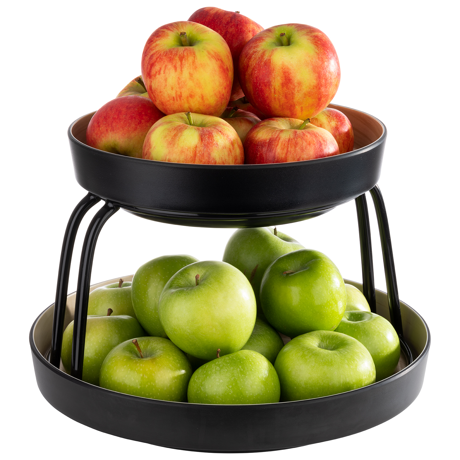 Buffetständer -FRIDA- Metall schwarz Ø 23 - 30,5 cm, H: 17 cm Buffetständer -FRIDA- Metall schwarz Ø 23 - 30,5 cm, H: 17 cm
