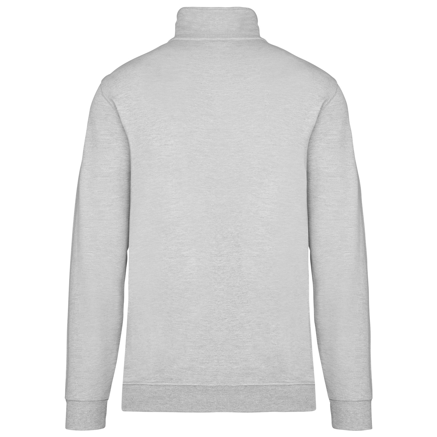 Unisex Sweatjacke, oxford grey