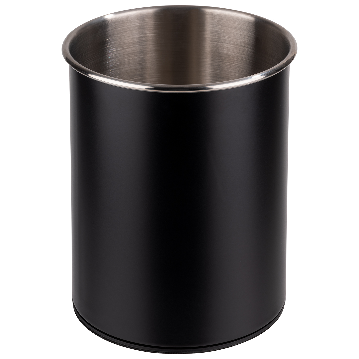 Besteckbehälter, drehbar, ø 13 cm H: 16,5 cm, schwarz Besteckbehälter, drehbar, ø 13 cm H: 16,5 cm, schwarz