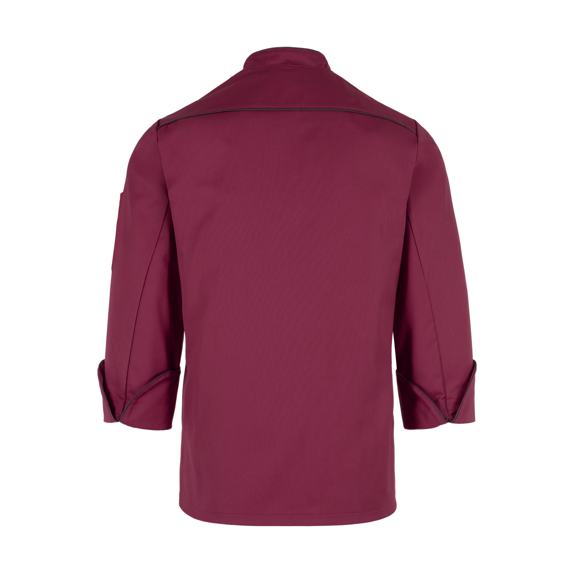 Koch-/Servicejacke CONCEPT Unisex bordeaux/anthrazít