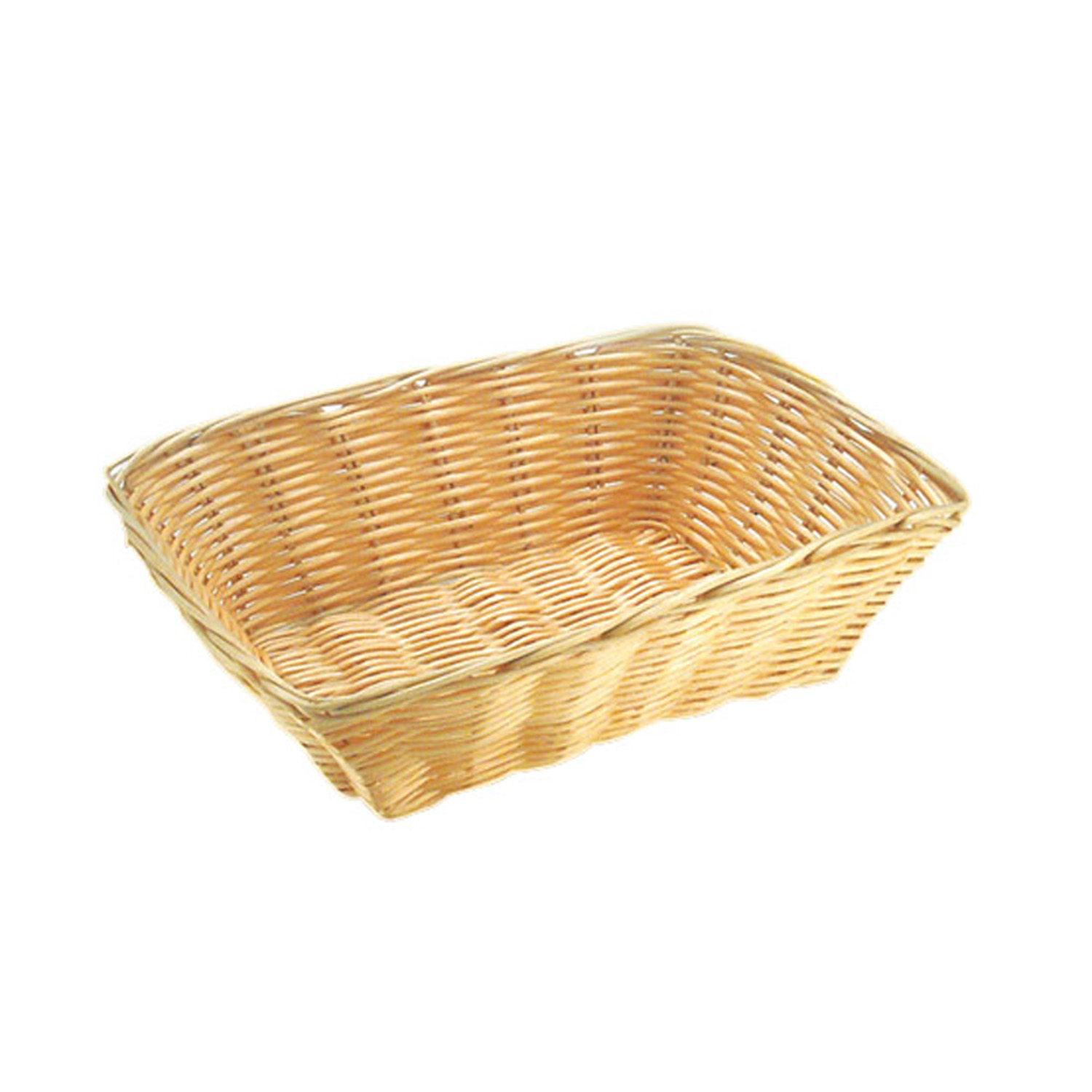 Buffet-Korb, rechteckig 22 x 15 cm, H: 6 cm Polypropylen, hellbeige 