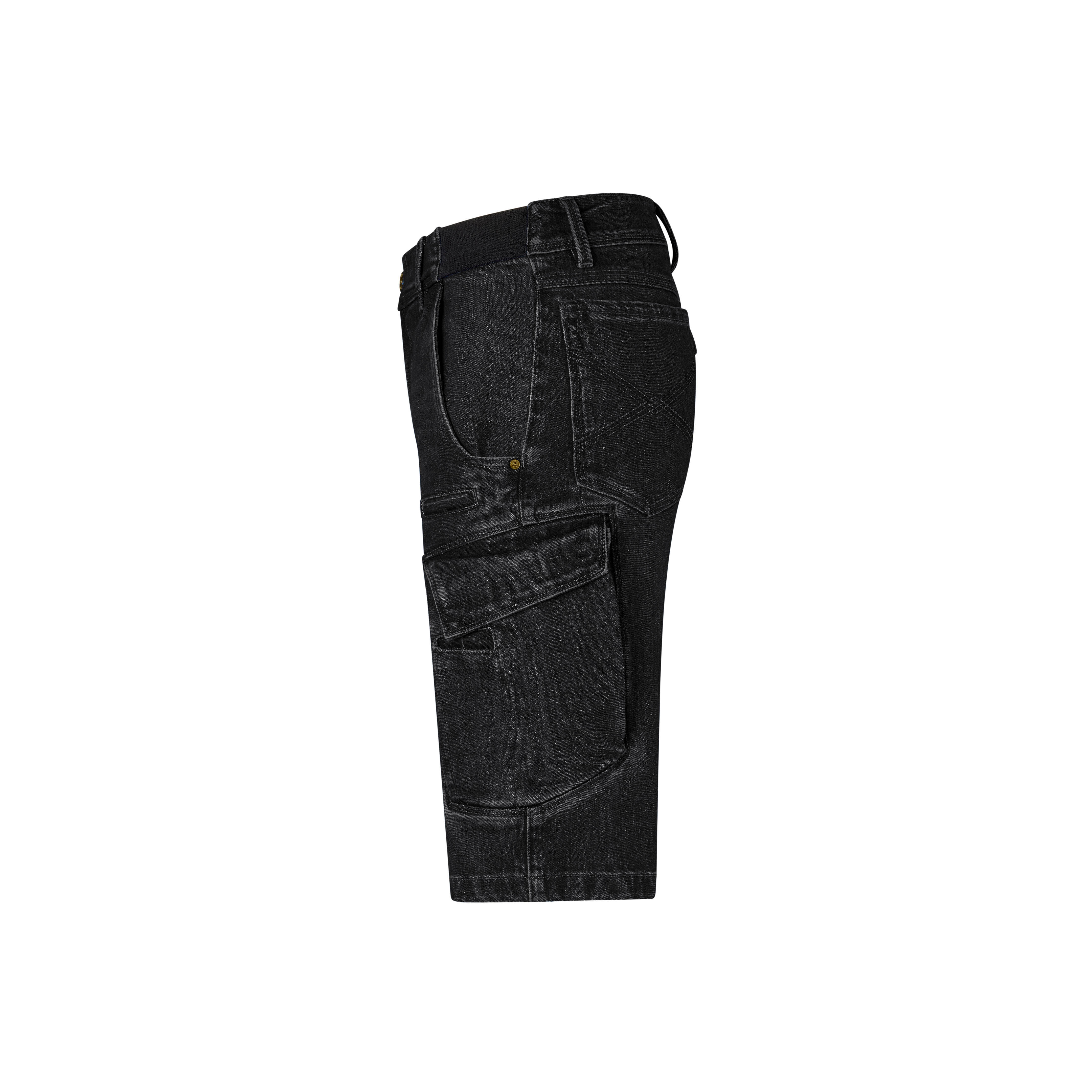 Worker-Jeansshorts Dyneem x-stretch ECO, schwarz