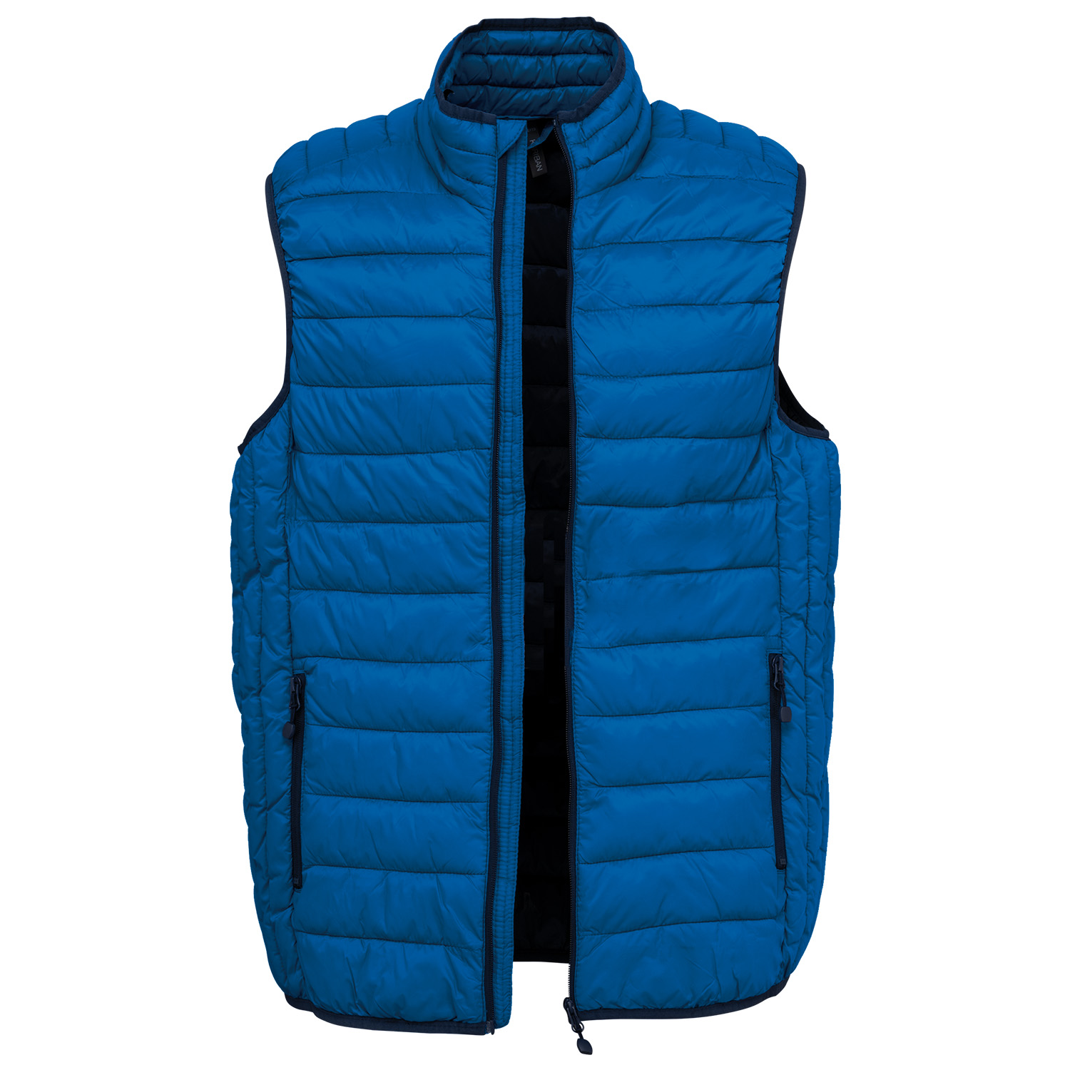 Leichte Herren-Steppweste, royalblau