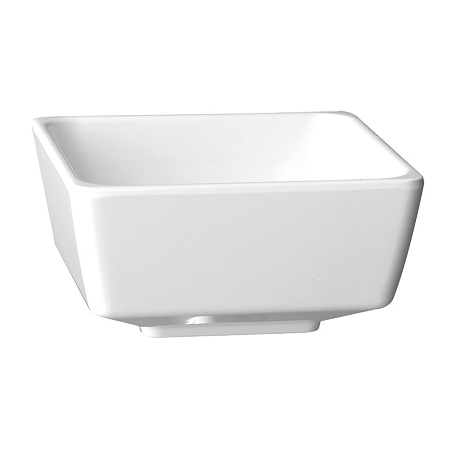 Schale -FLOAT- 25 x 25 cm, H: 12 cm Melamin, weiß, 4,7 L 