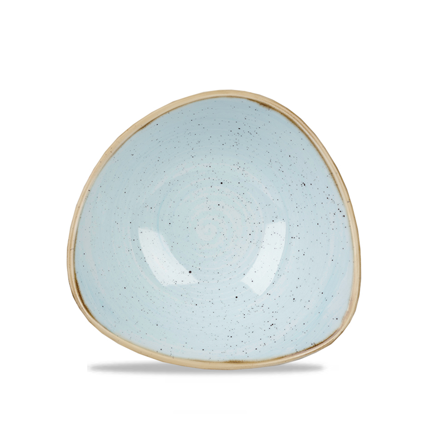 Triangle Bowl 15,3 cm, Stonecast Duck Egg Blue