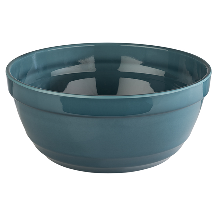 Schale -EMMA- Ø 23 cm, H: 10,5 cm Melamin, türkis 2,3 Liter 