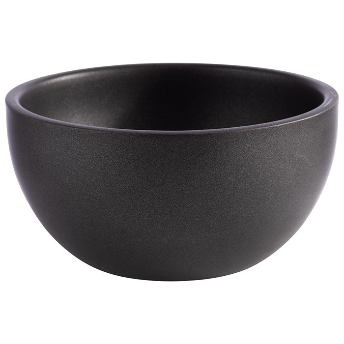 Schale -LEVANTE- schwarz, Ø 17 cm, H: 8,5 cm                          