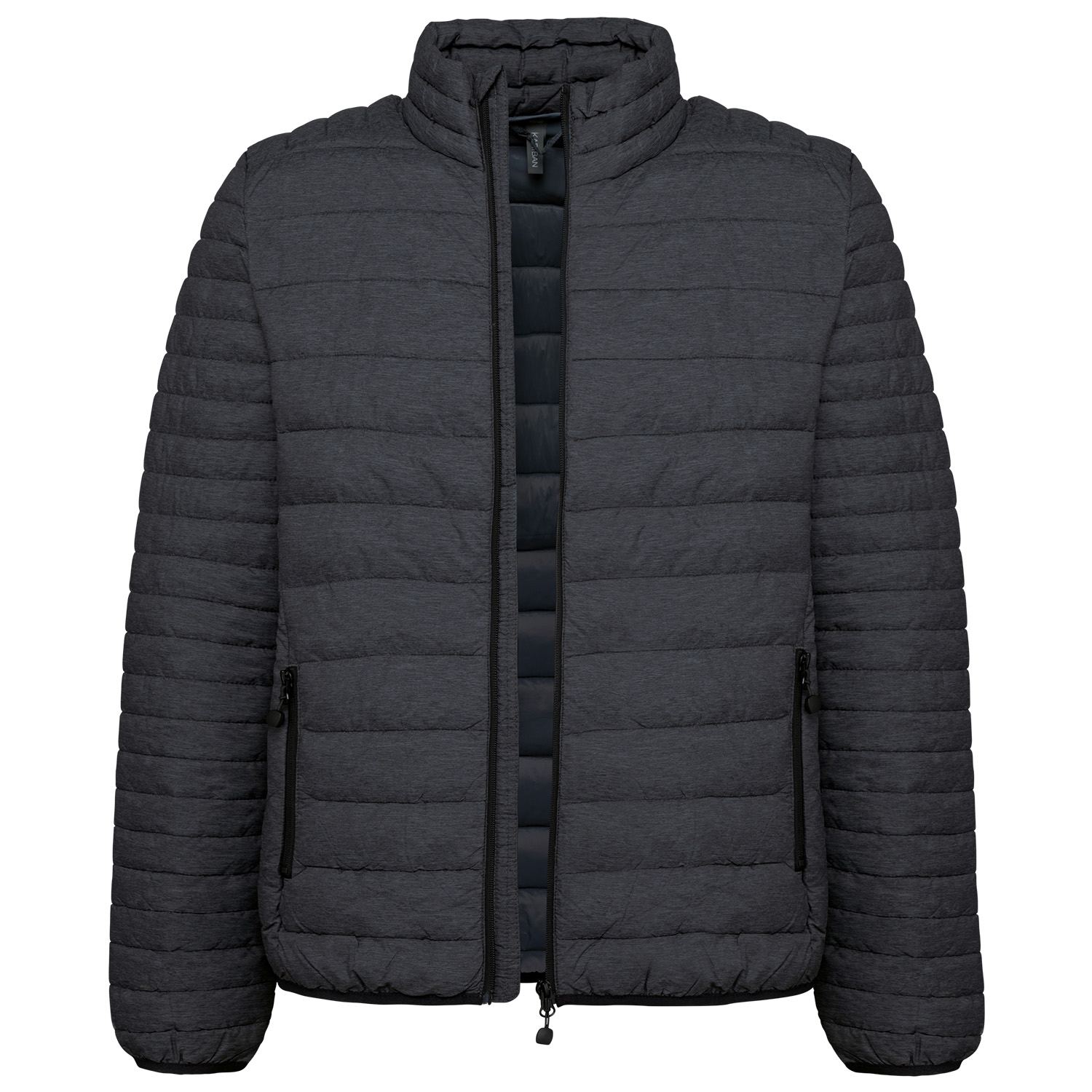 Leichte Herren-Steppjacke, dunkelgrau
