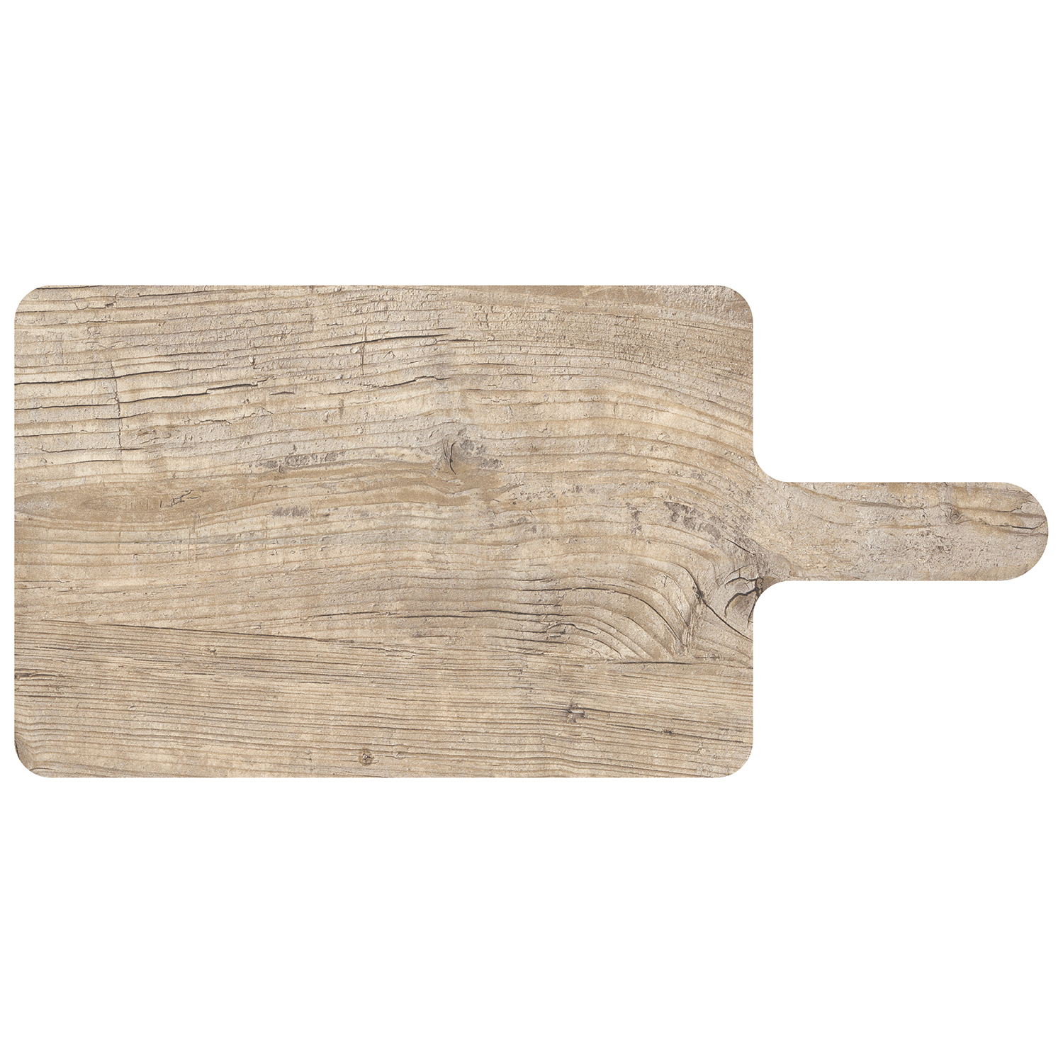 Auslageplatte S-Plank mit Griff, 42 x 20 cm, Vintage