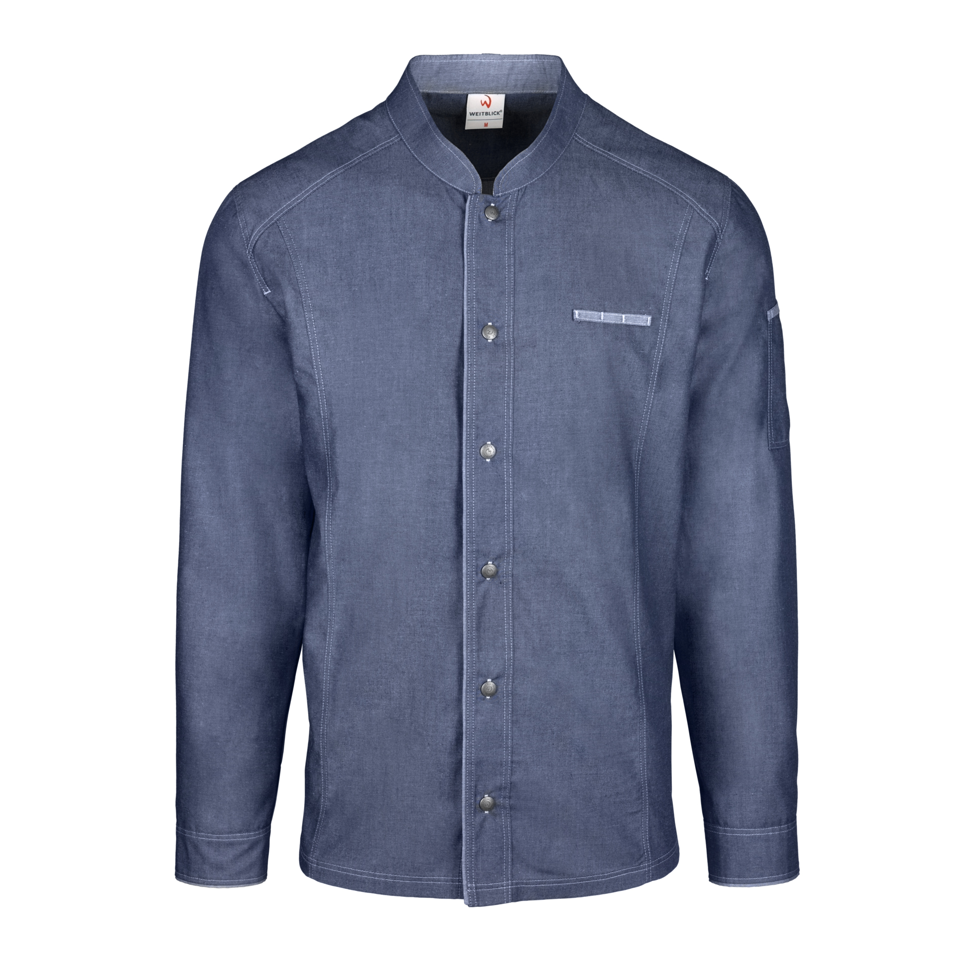 Herren-Kochjacke Denim Craft 1/1 Arm, denim blue