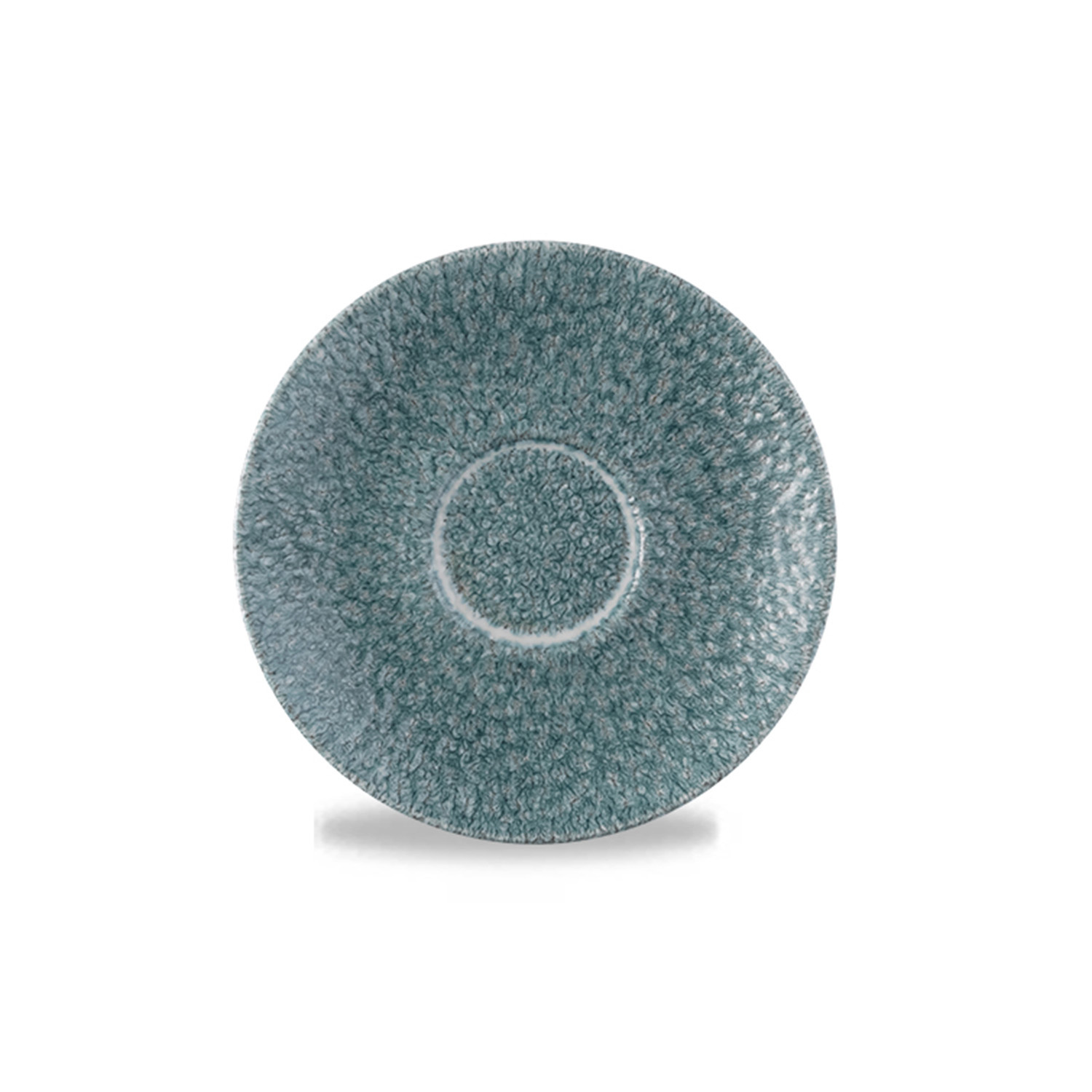 Kombi-Untertasse 15,6 cm, Studio Prints Raku Topaz Blue